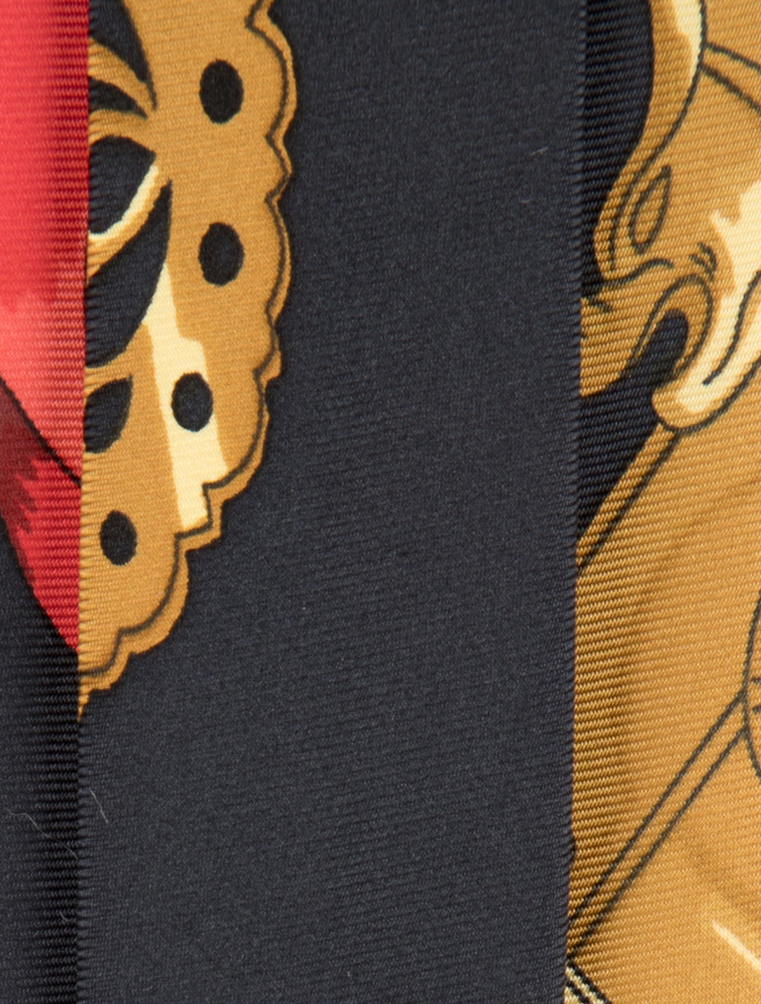 Hermès Patterned Silk Tie