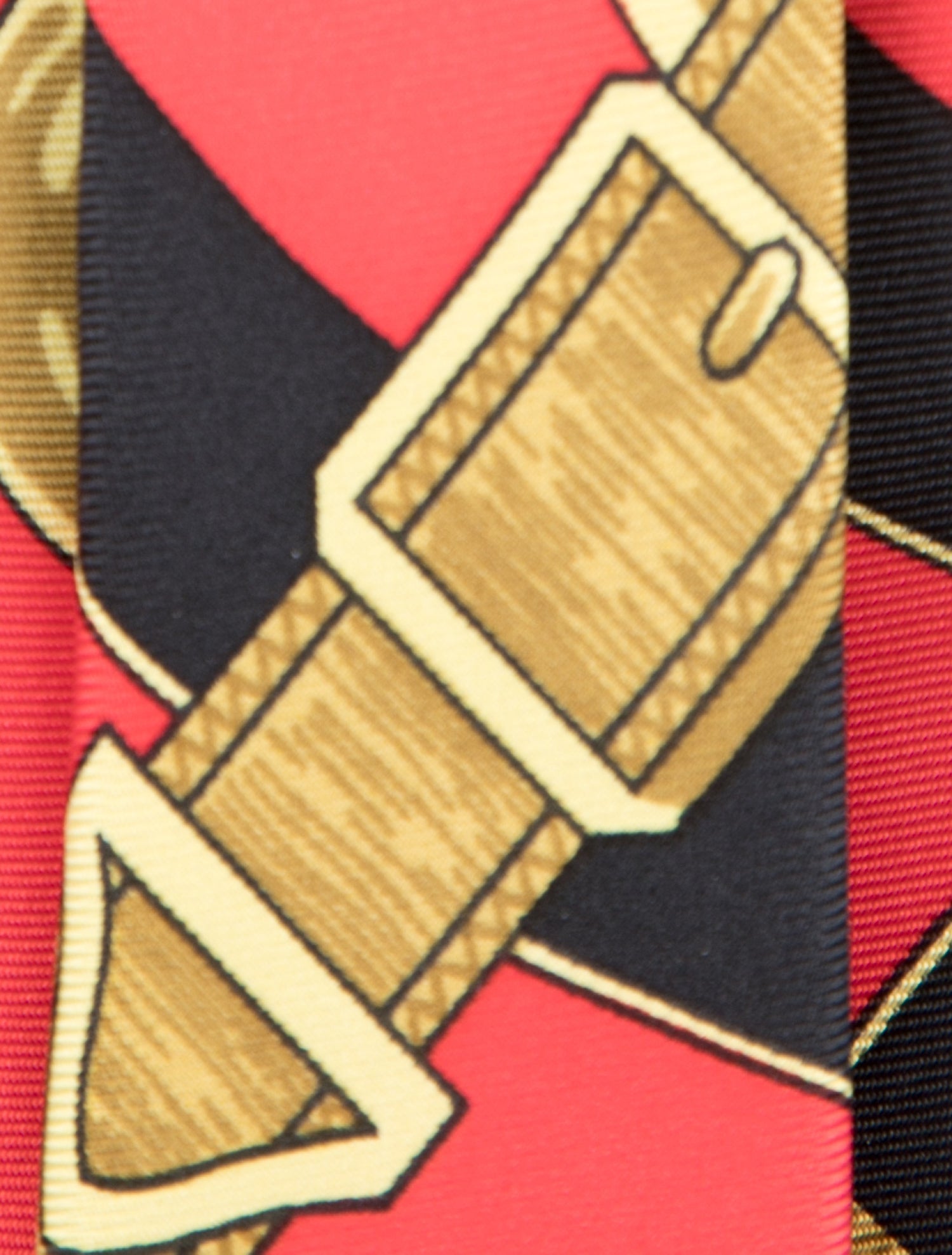 Hermès Silk Patterned Tie