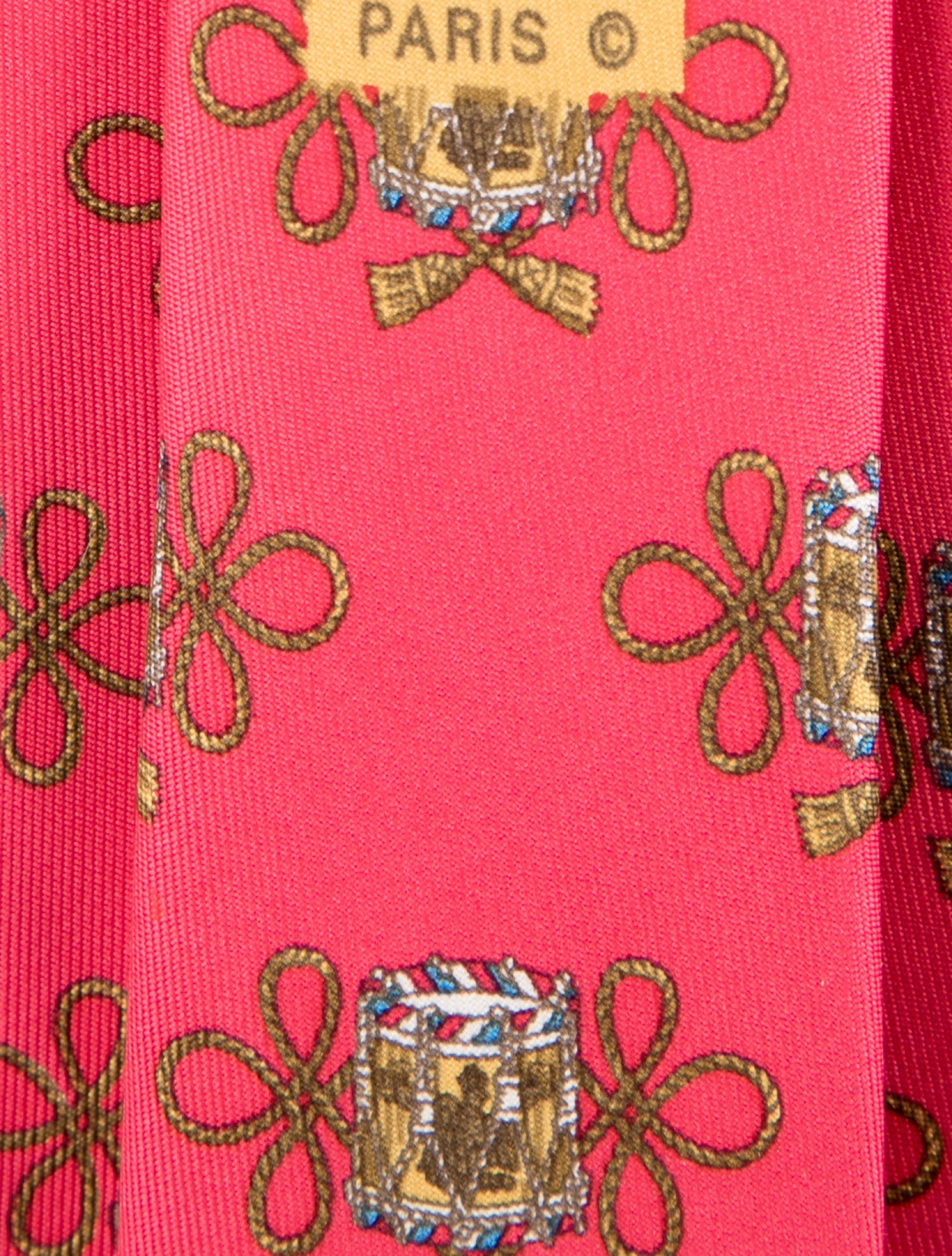 Hermès Silk Patterned Tie