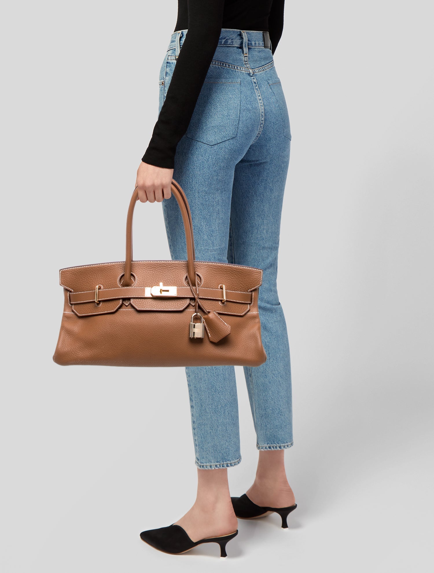 Hermès Clemence JPG Shoulder Birkin 42