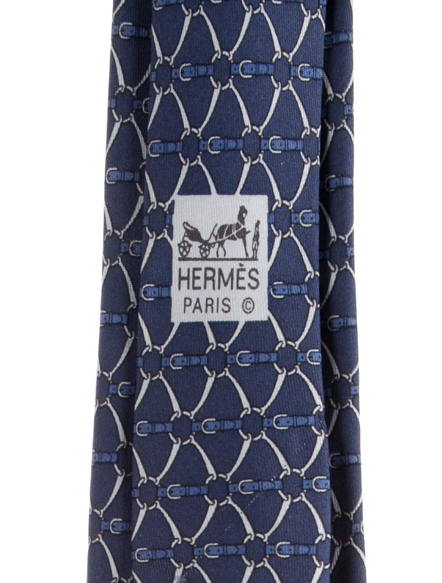 Hermès Hermès Silk Pattern Neck Tie