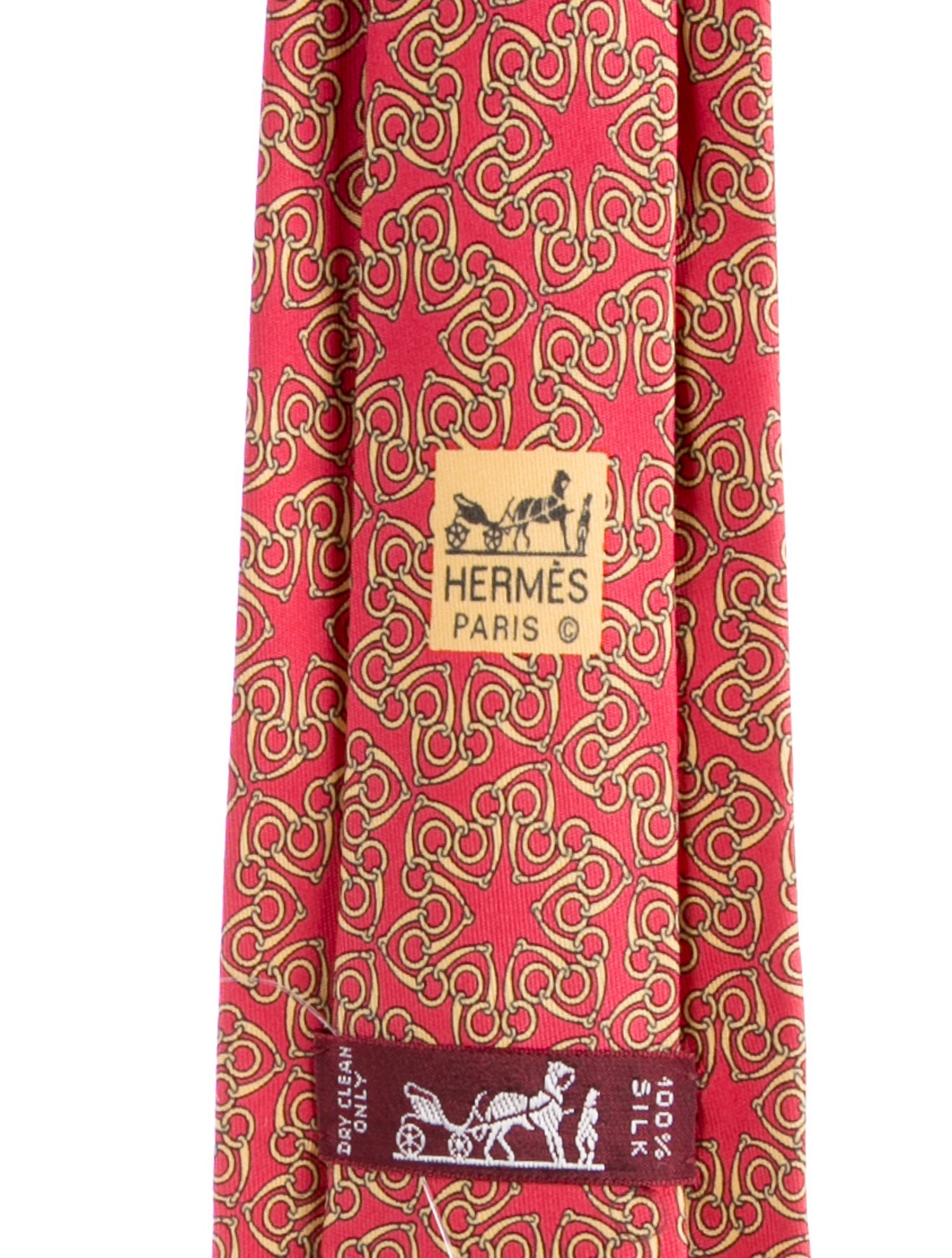 Hermès Hermès Silk Pattern Neck Tie
