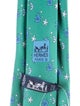 Hermès Pattern Silk Tie