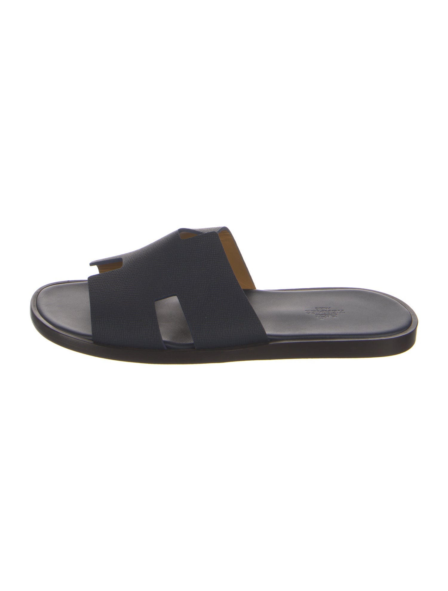 Hermès Izmir Leather Slides