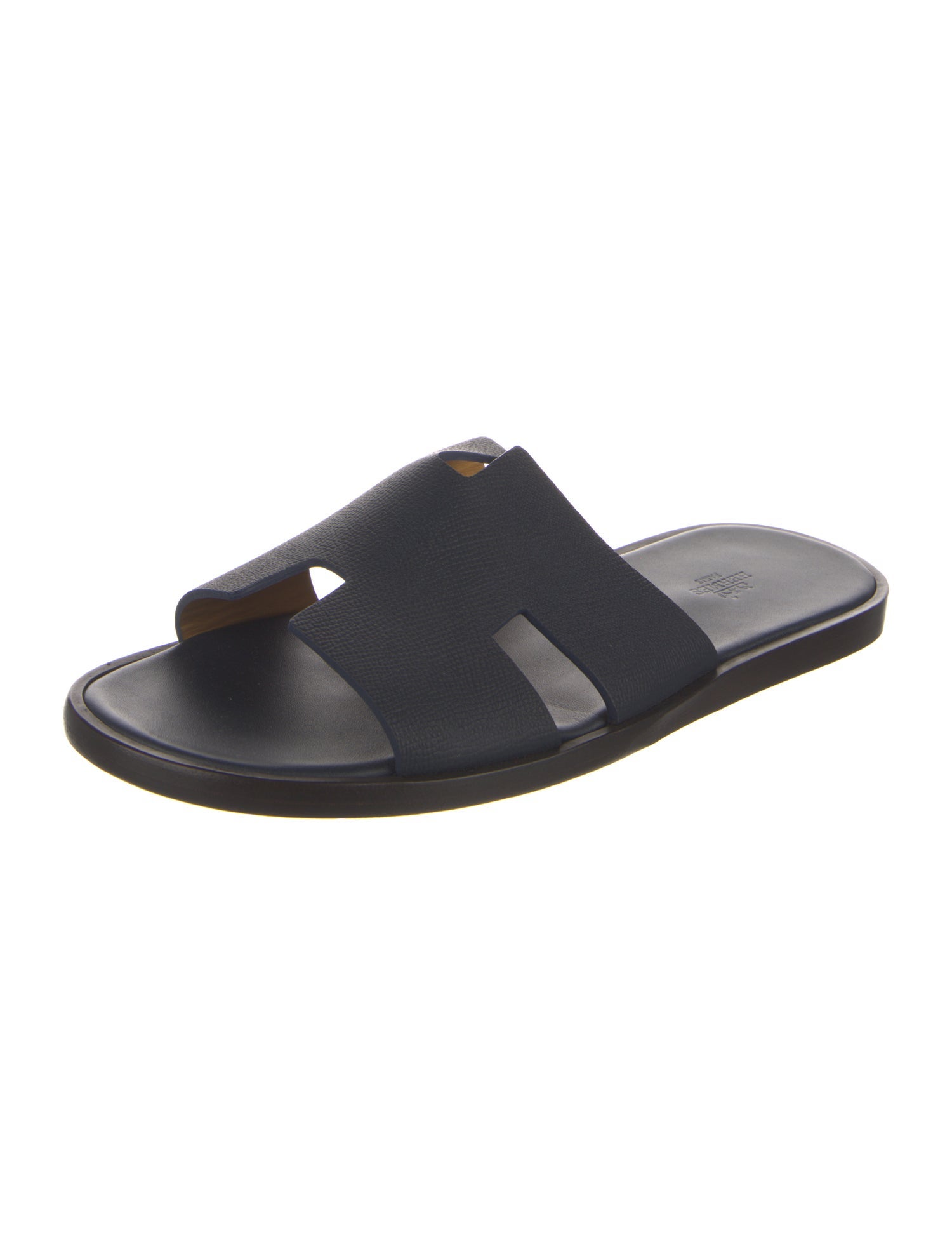 Hermès Izmir Leather Slides