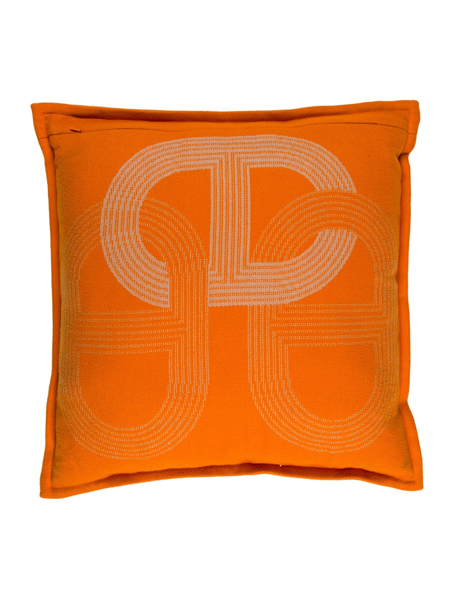 Hermès Circuit 24 Wool Throw Pillow