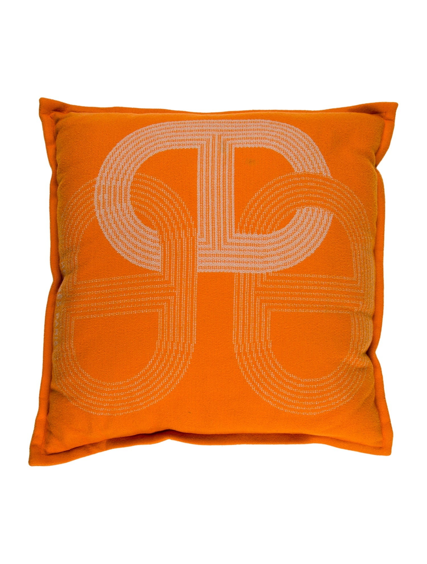 Hermès Circuit 24 Wool Throw Pillow