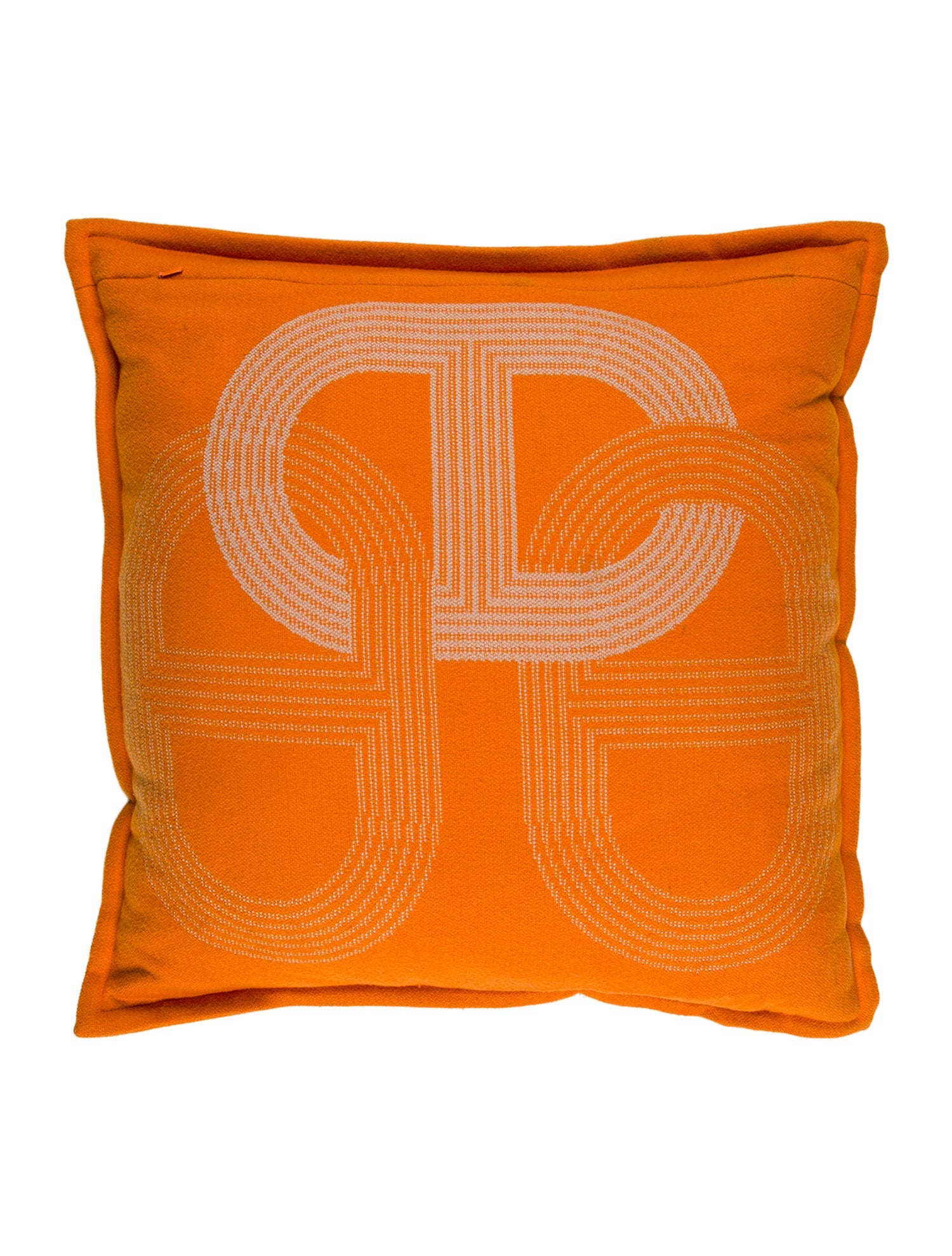 Hermès Circuit 24 Wool Throw Pillow