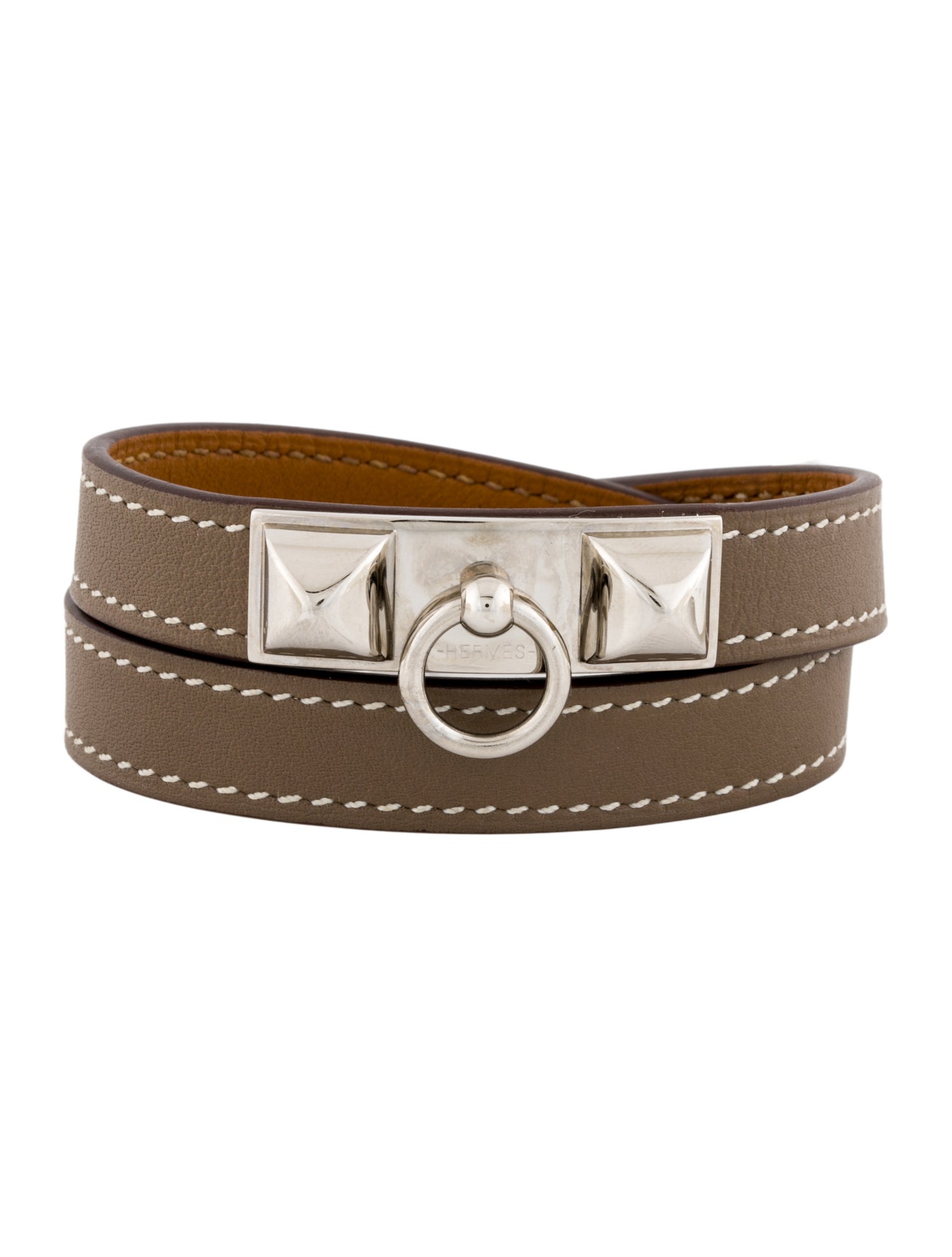 Hermès Rivale Double Tour Wrap Bracelet