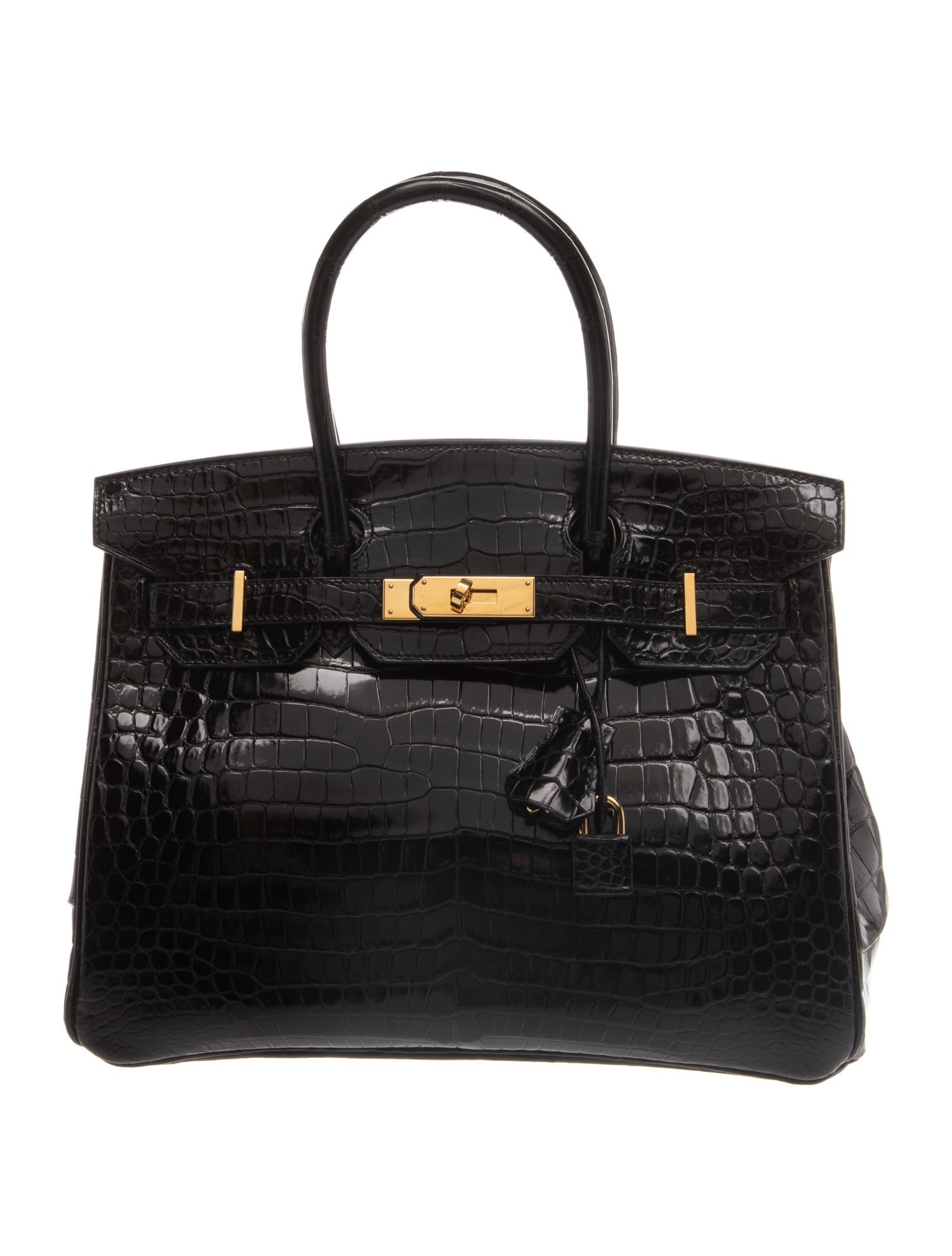 Hermès Shiny Porosus Crocodile Birkin 30