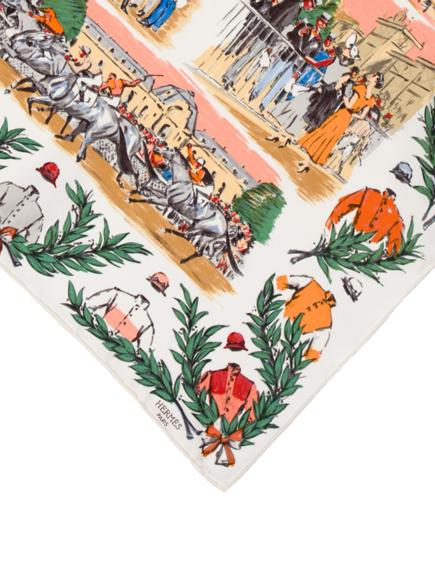 Hermès Chantilly Silk Scarf