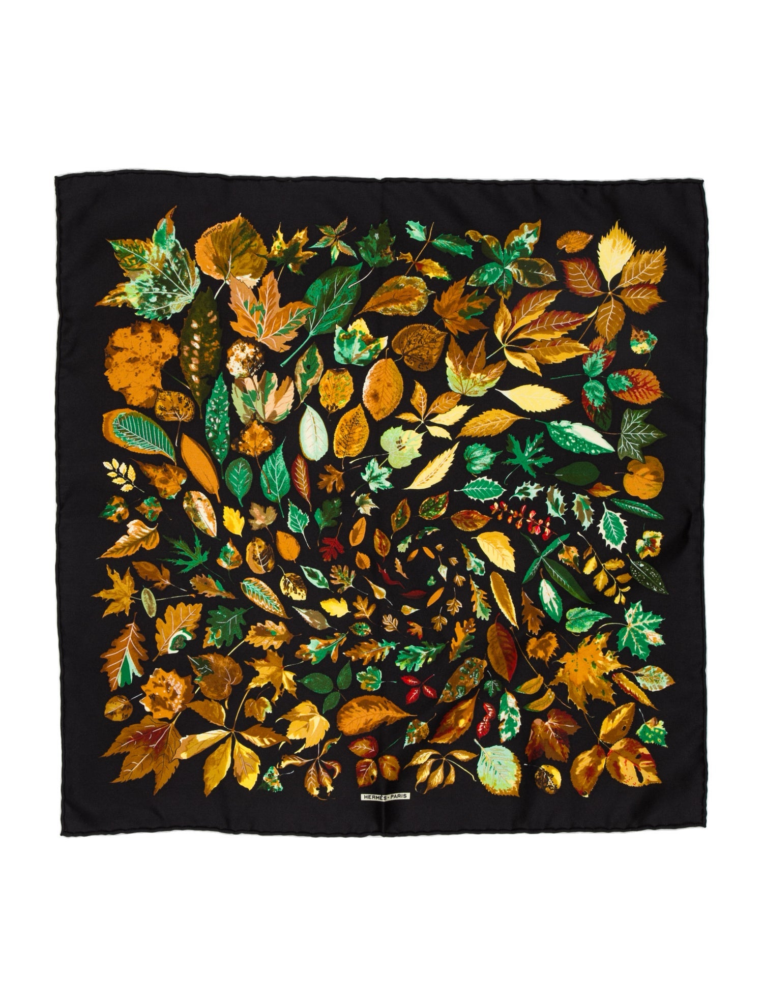 Hermès Feuilles d'Automne Silk Scarf