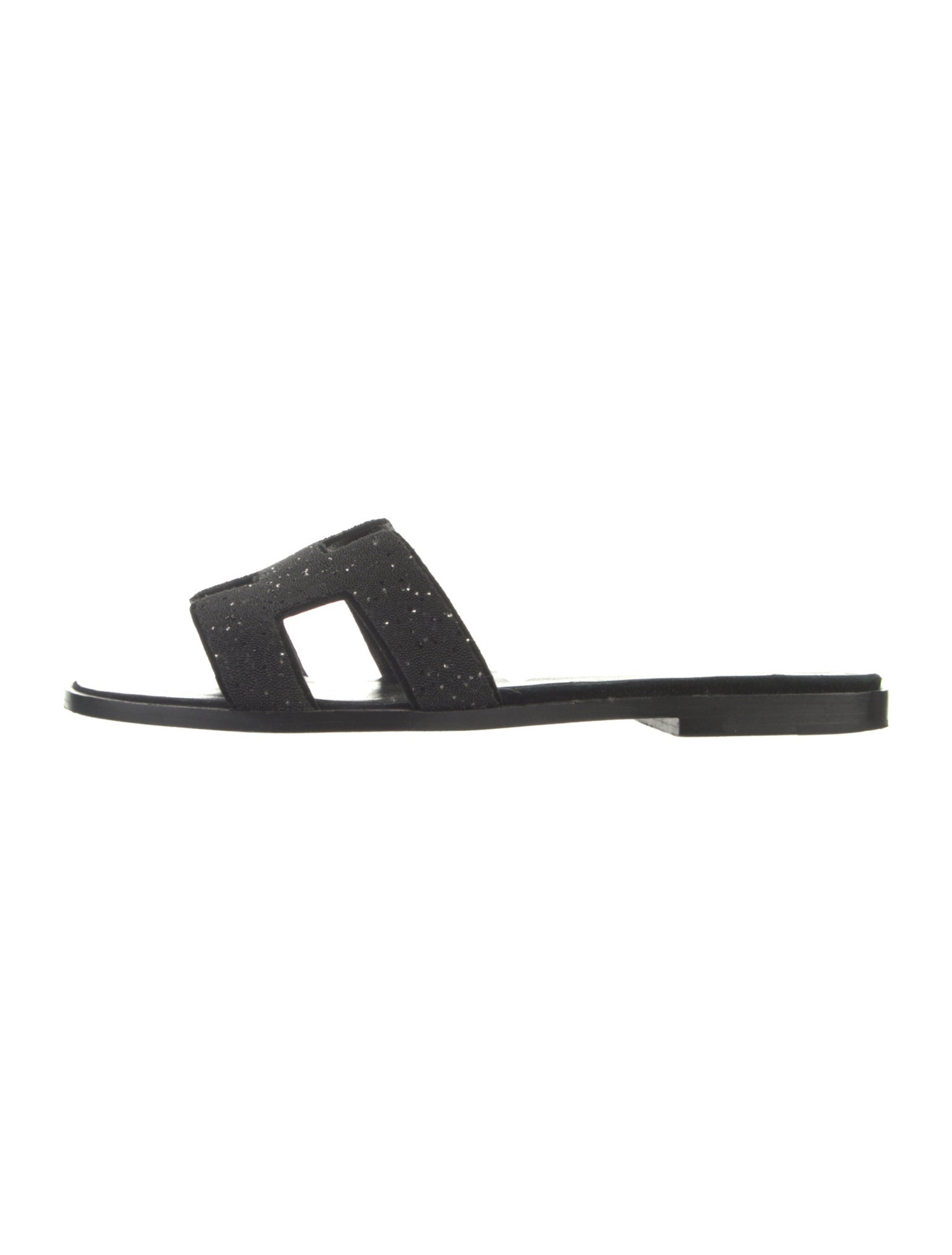 Hermès Oran Leather Slides