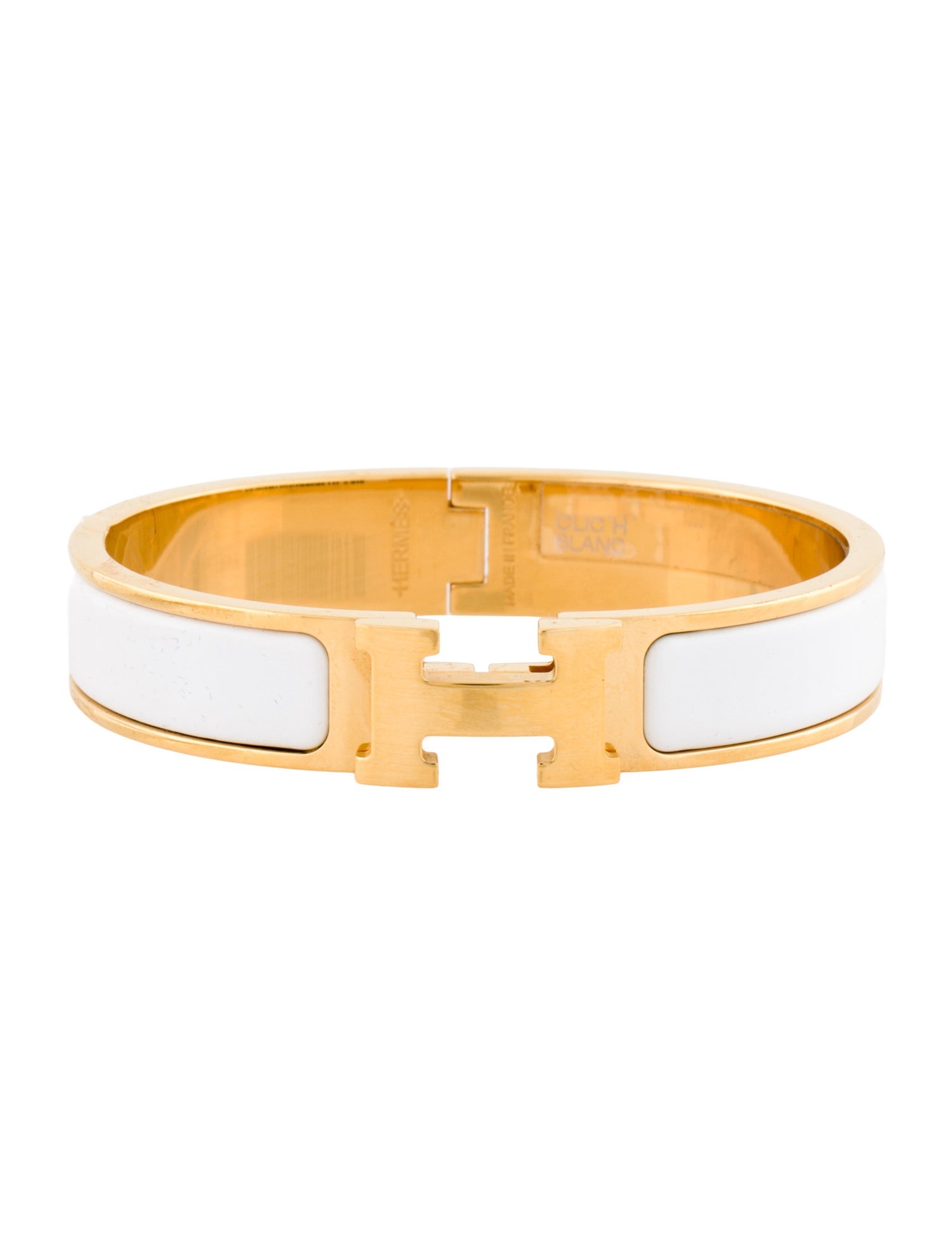 Hermès Clic H Bangle Bracelet