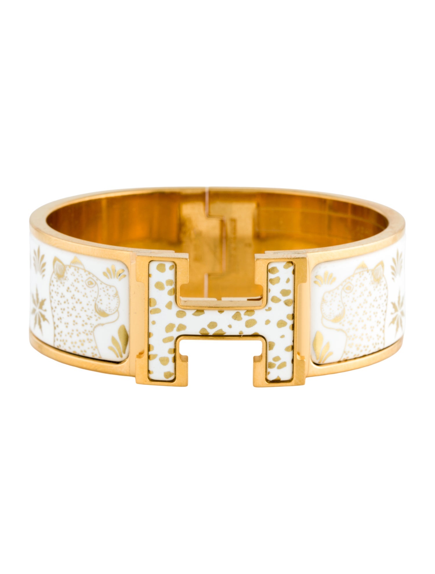 Hermès Les Leopards Bracelet