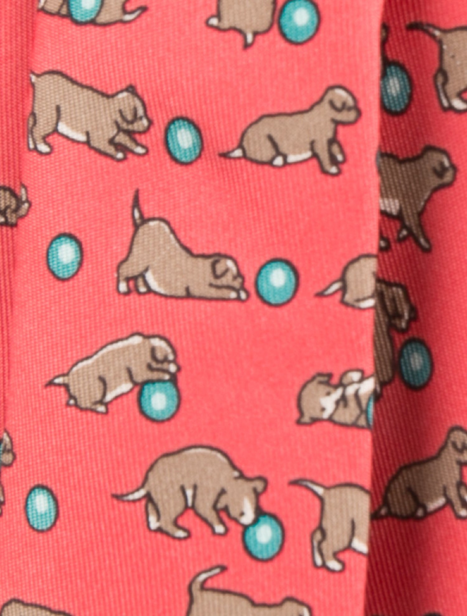 Hermès Pattern Print Silk Tie