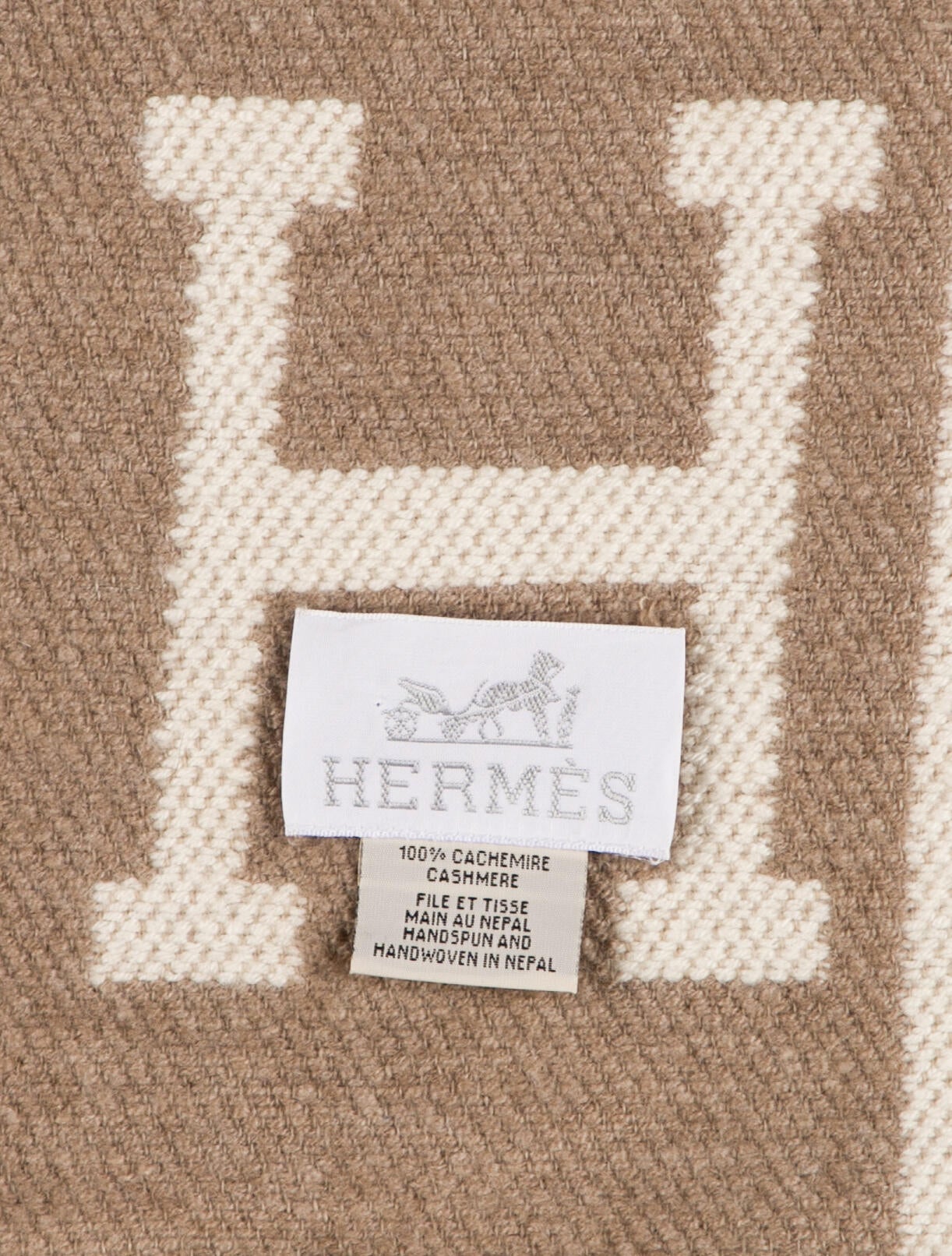 Hermès Cashmere Avalon Throw Blanket