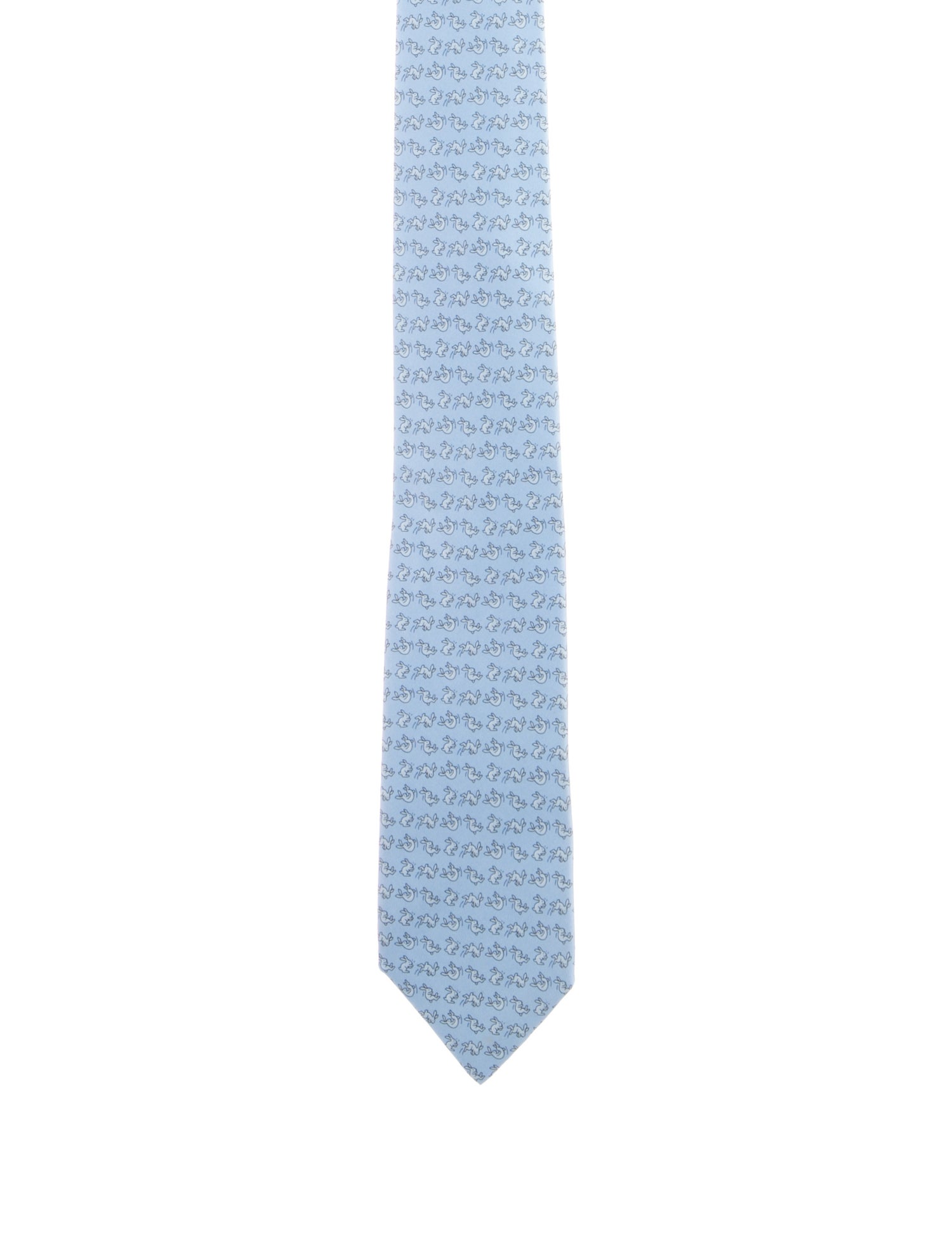 Hermès Silk Pattern Tie