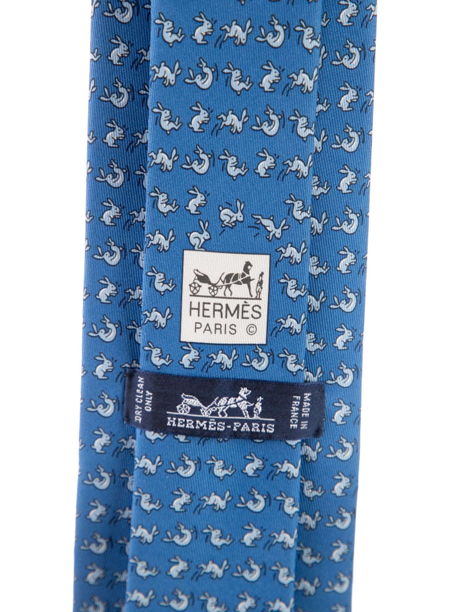 Hermès Silk Pattern Tie