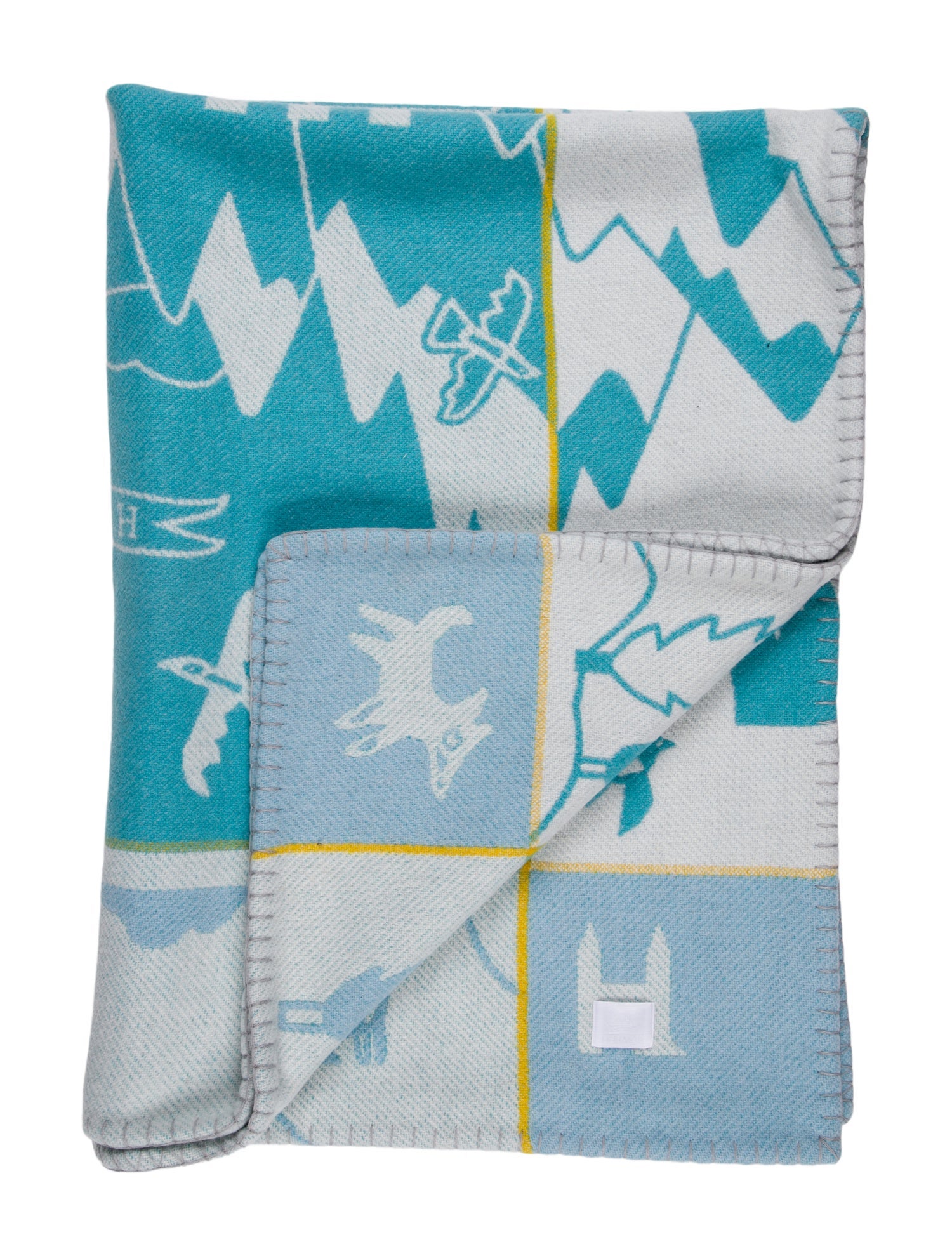 Hermès Avalon Epopee Blanket