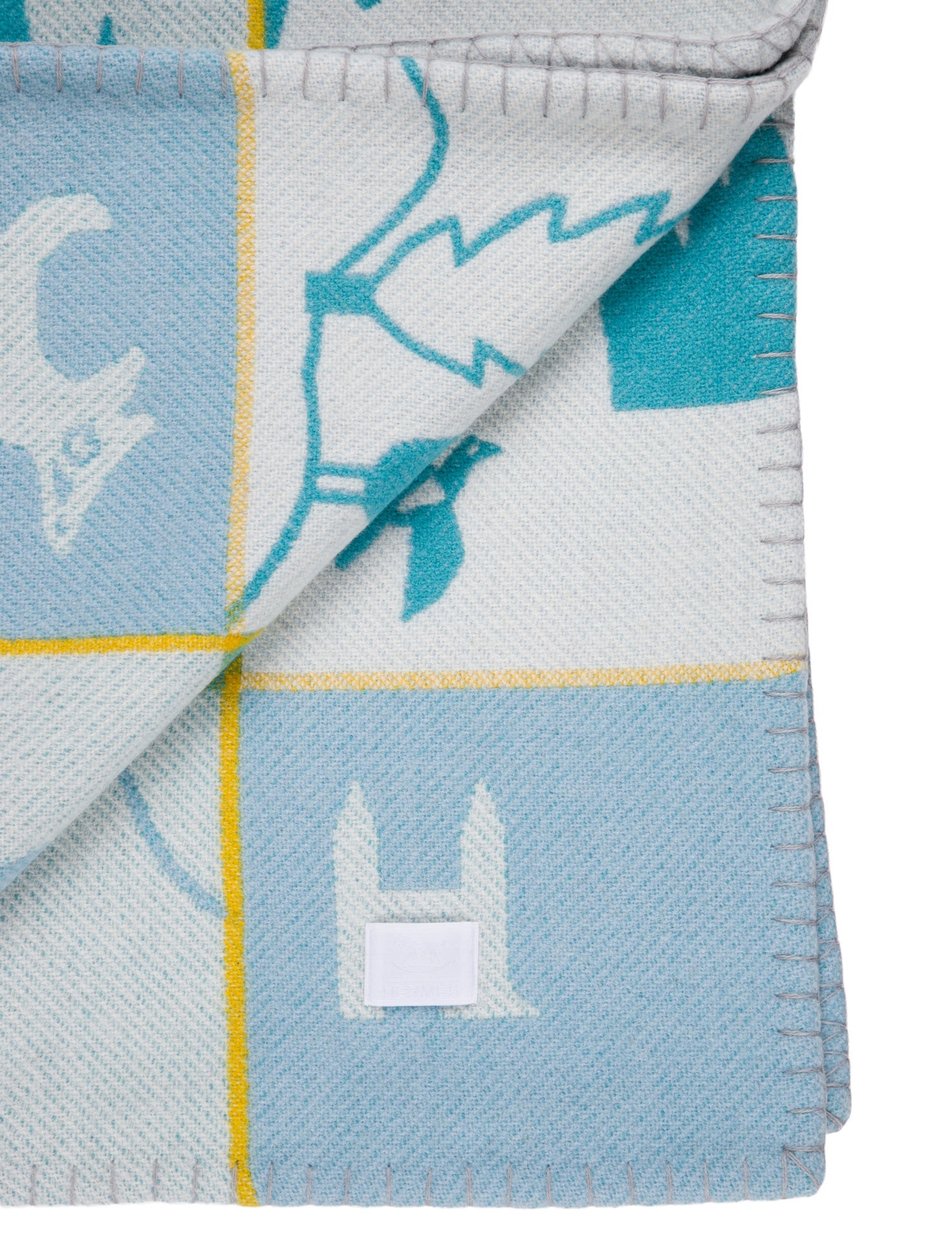 Hermès Avalon Epopee Blanket