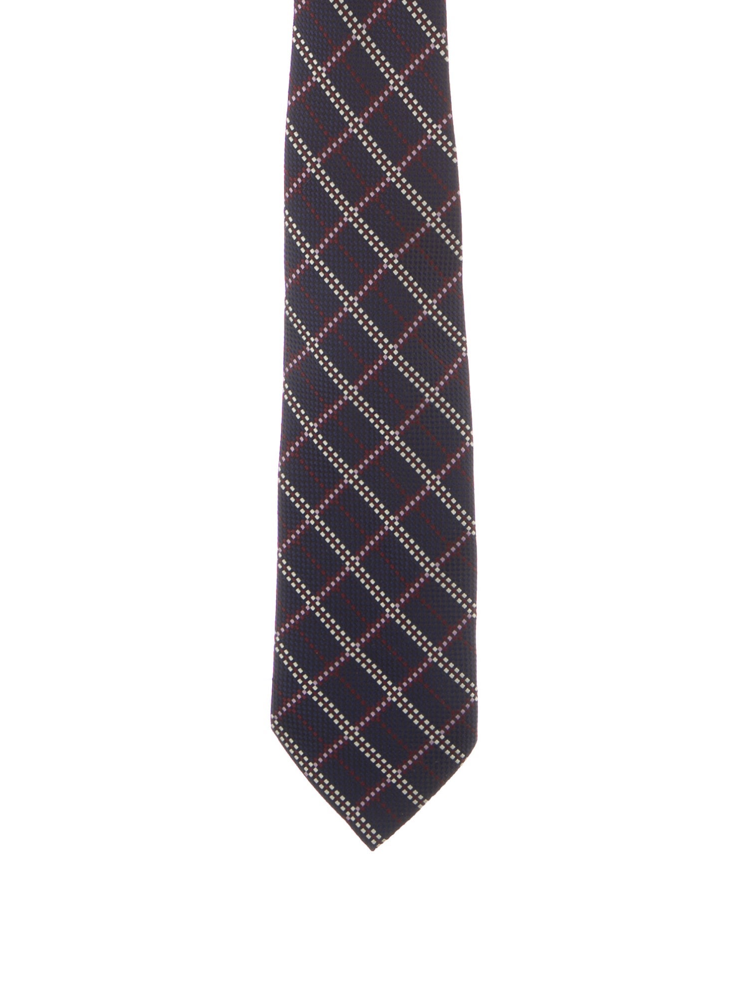 Hermès Pattern Print Silk Tie