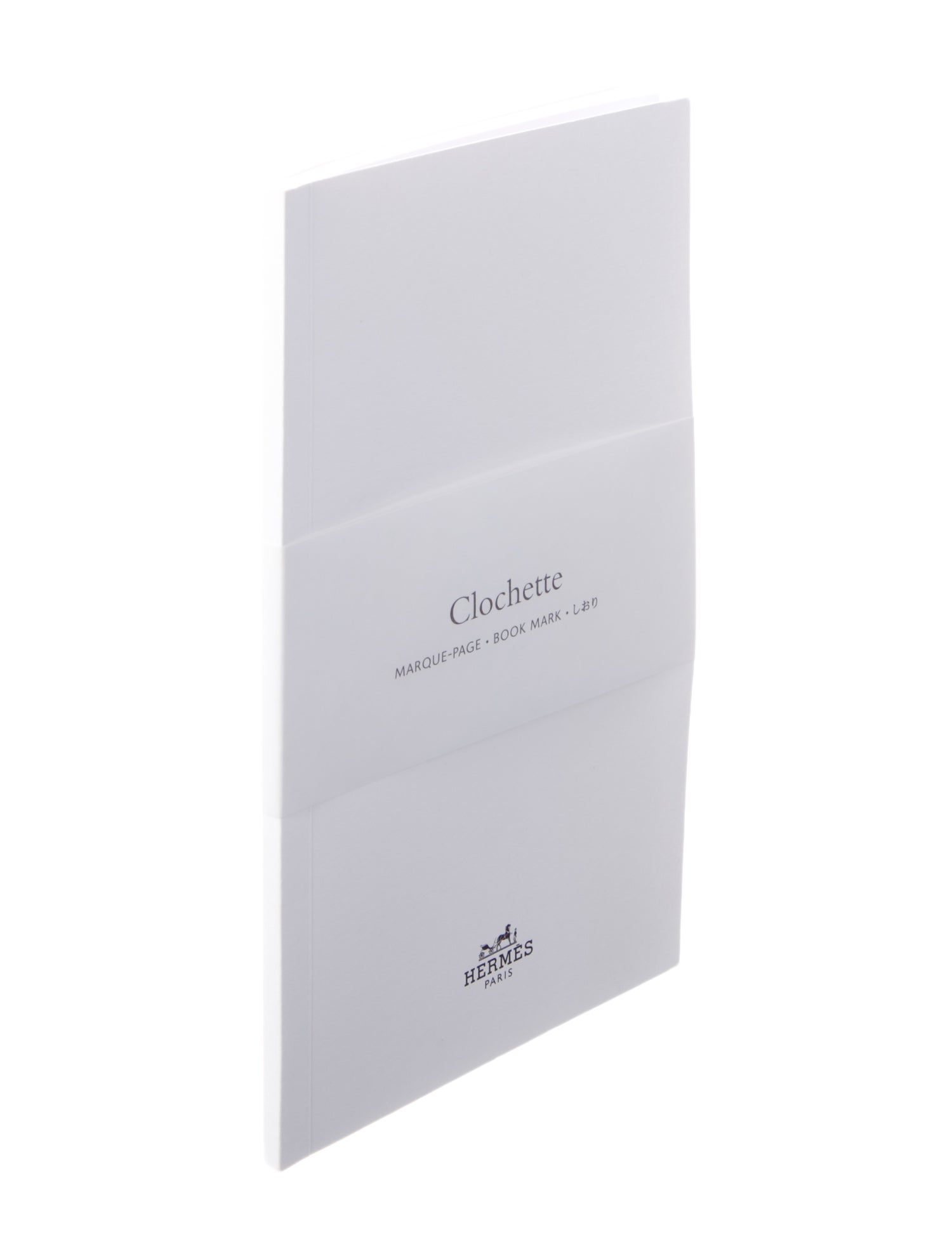 Hermès Vintage Clochette Leather Bookmark