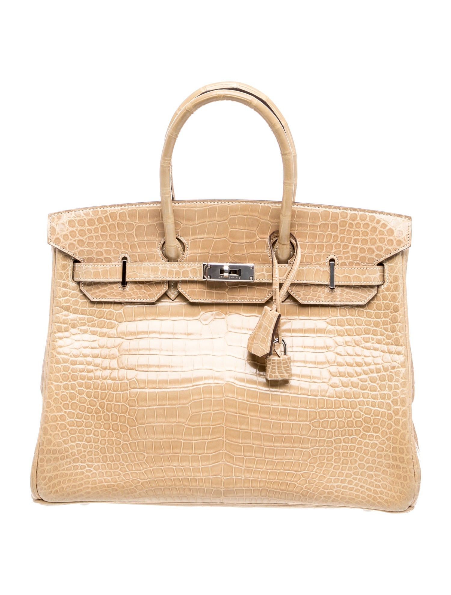 Hermès Shiny Porosus Crocodile Birkin 35