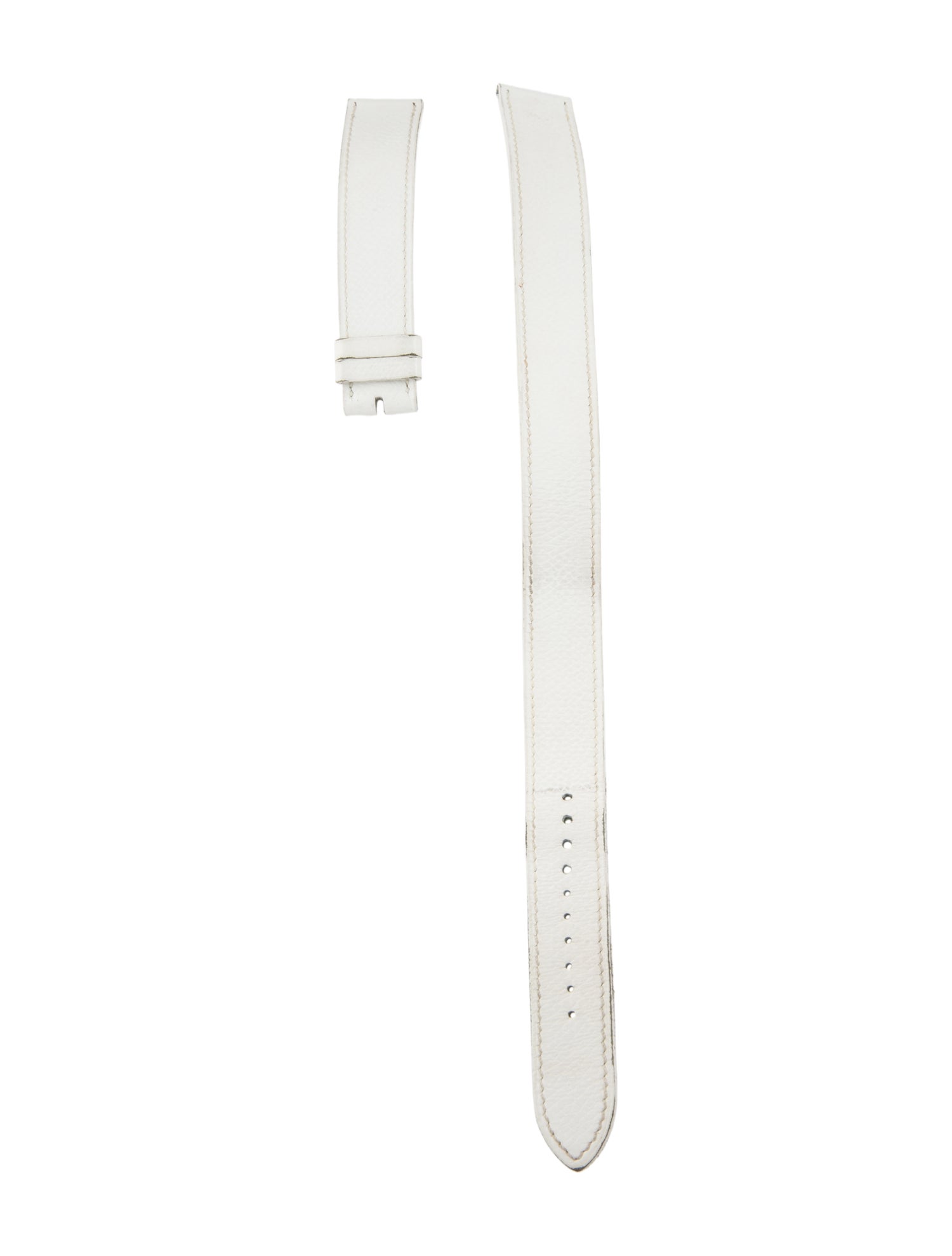 Hermès 19mm Double Tour Leather Watch Strap