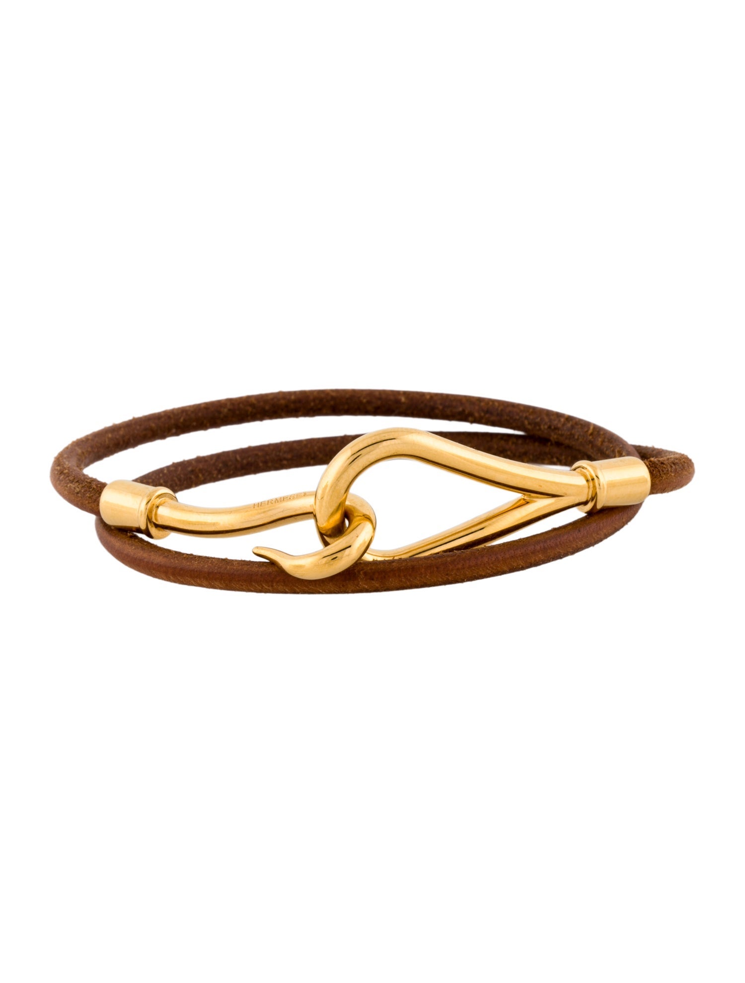 Hermès Jumbo Hook Double Tour Wrap Bracelet