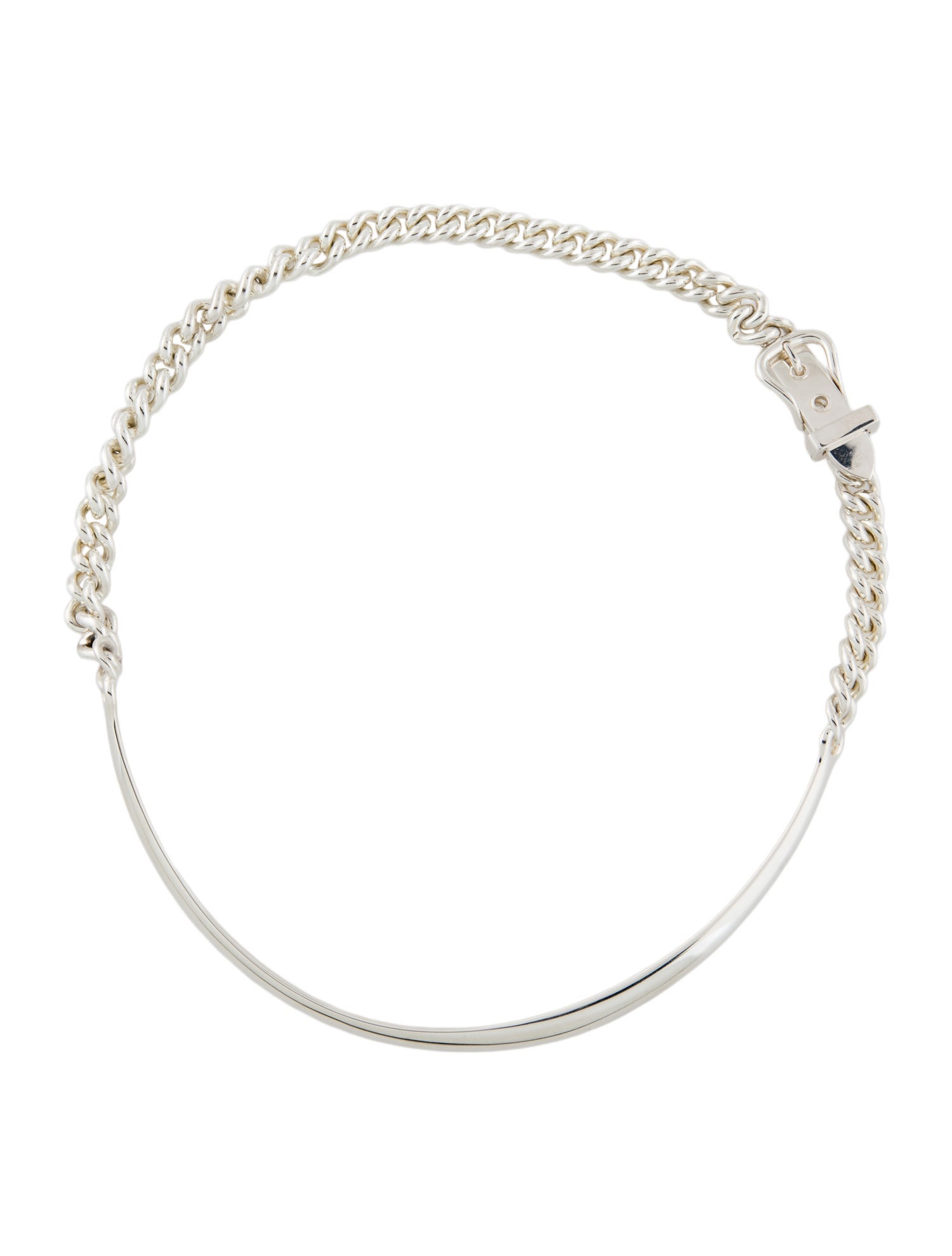 Hermès Boucle Sellier Inflexible Necklace, Small Model