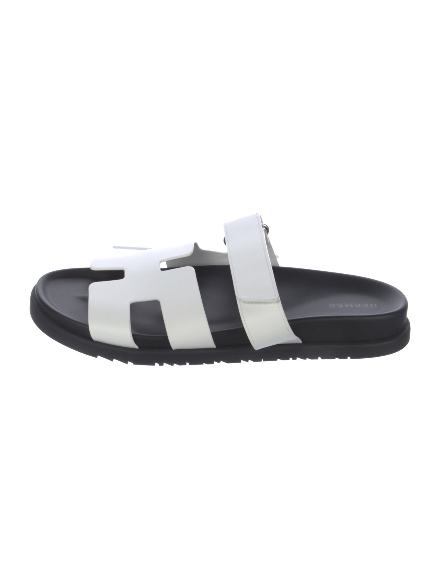 Hermès Chypre Leather Slides