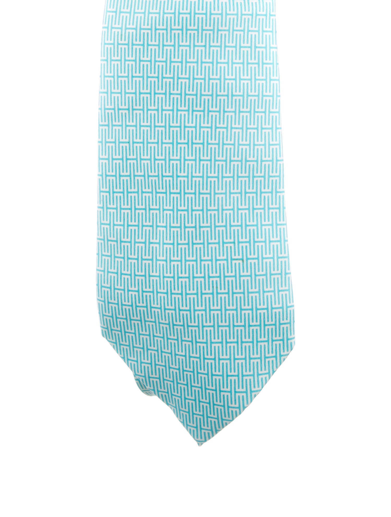 Hermès Silk Patterned Tie