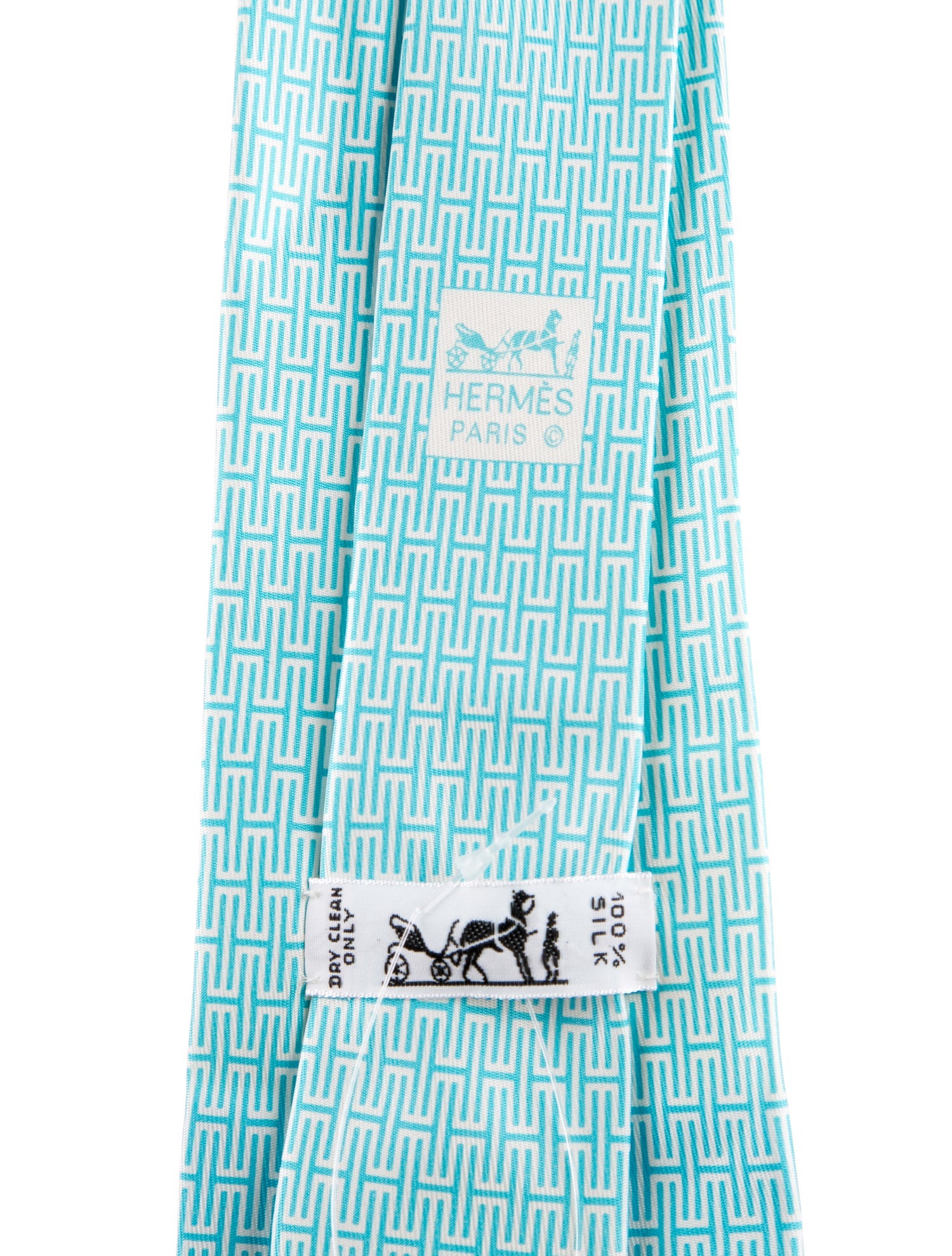 Hermès Silk Patterned Tie