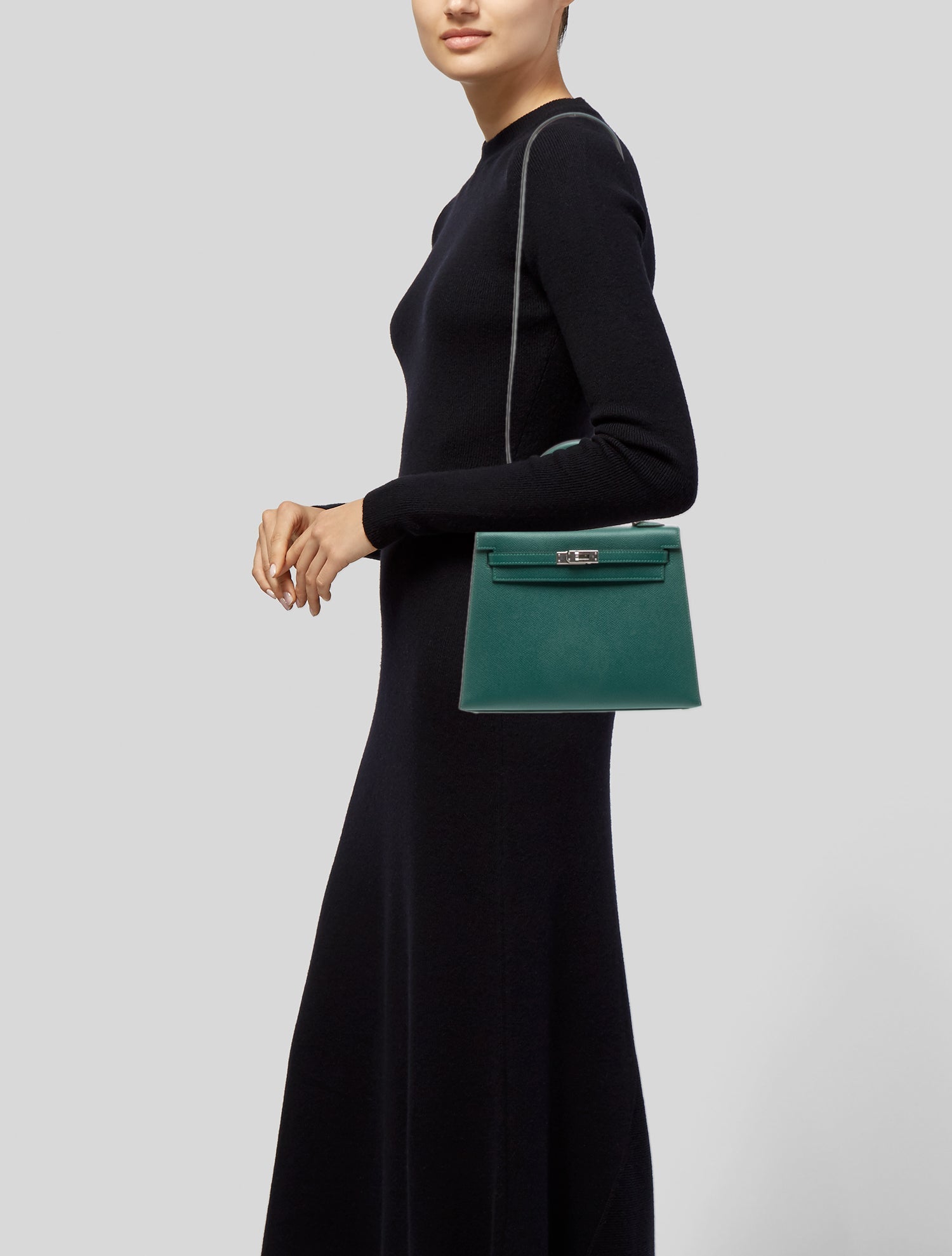Hermès Epsom Kelly II Sellier 25