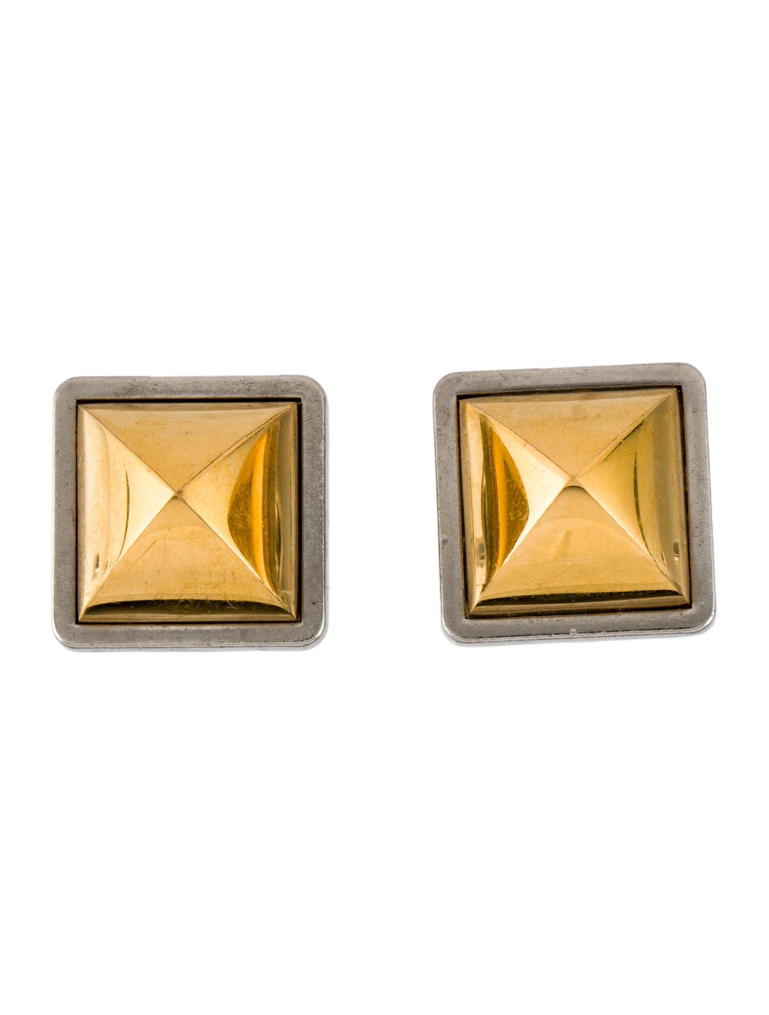 Hermès Vintage Médor Clip-On Earrings