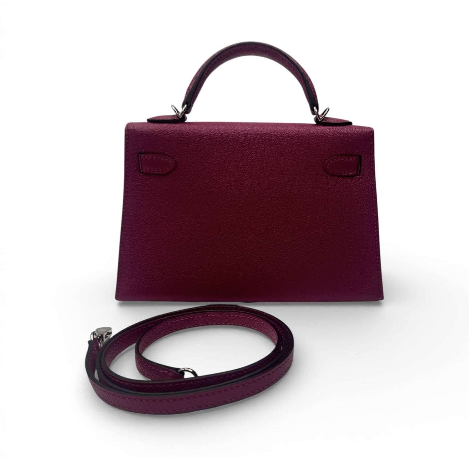 Hermès Chevre de Coromandel Goatskin Kelly Sellier Mini