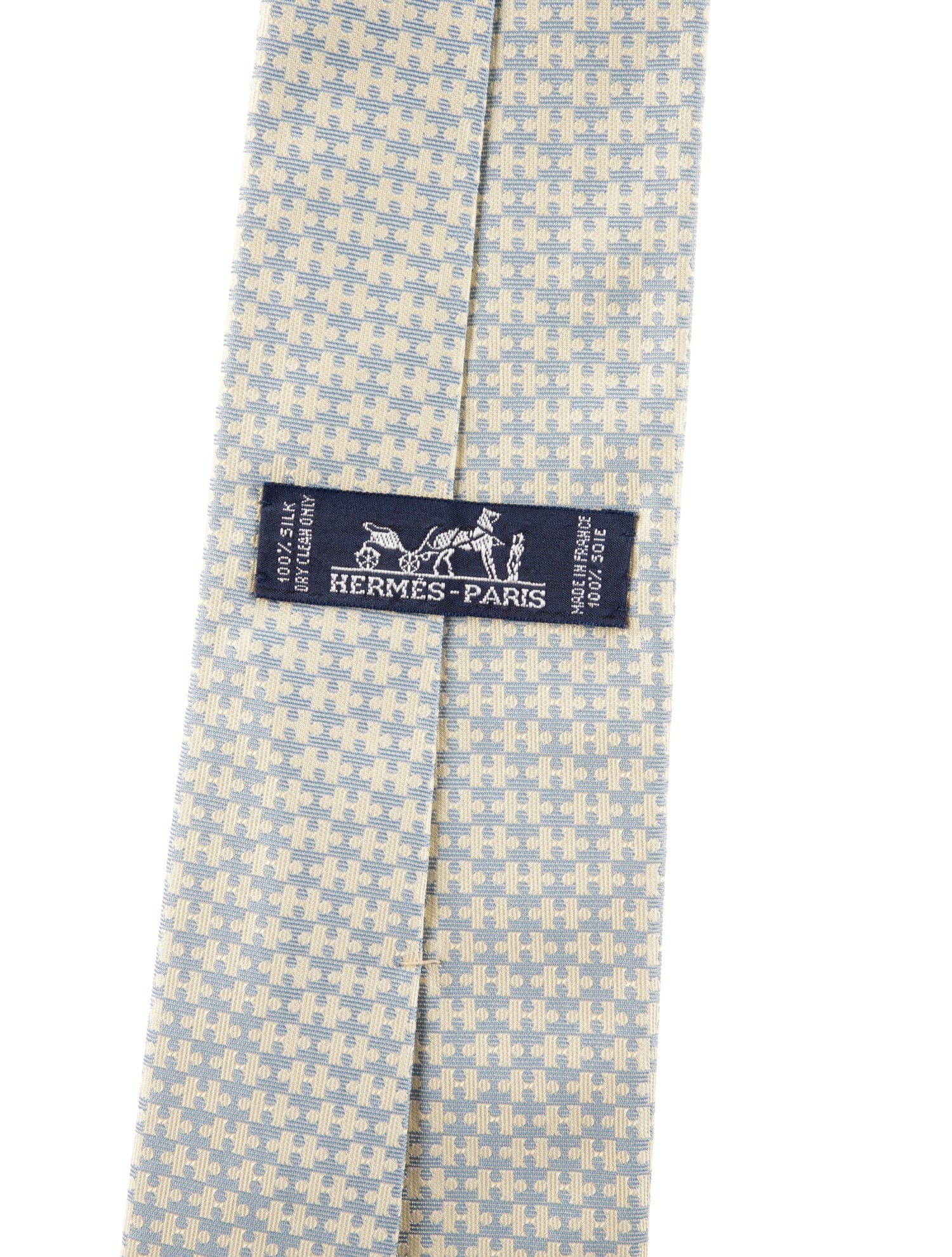 Hermès Silk Pattern Tie