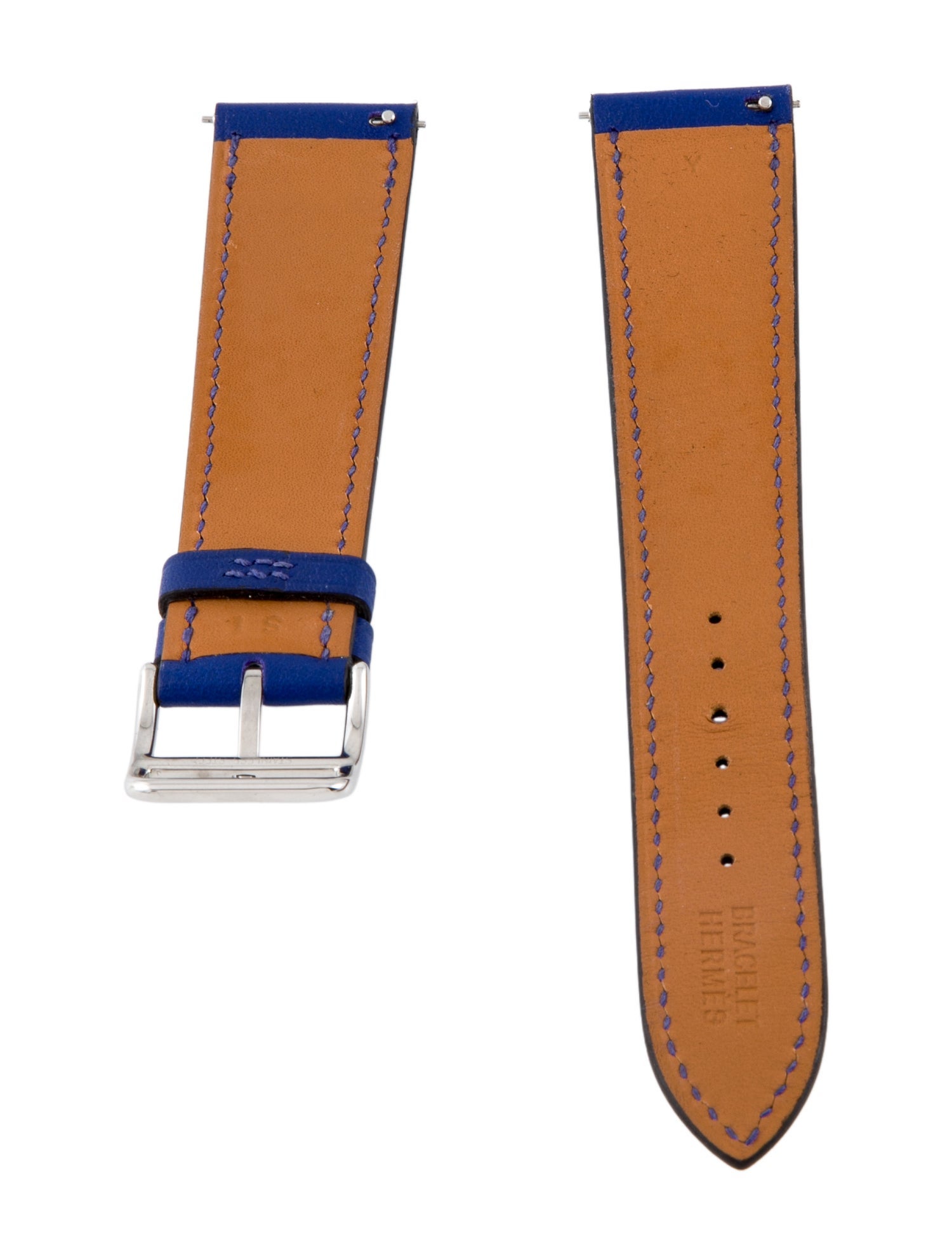 Hermès 20mm Leather Watch Strap