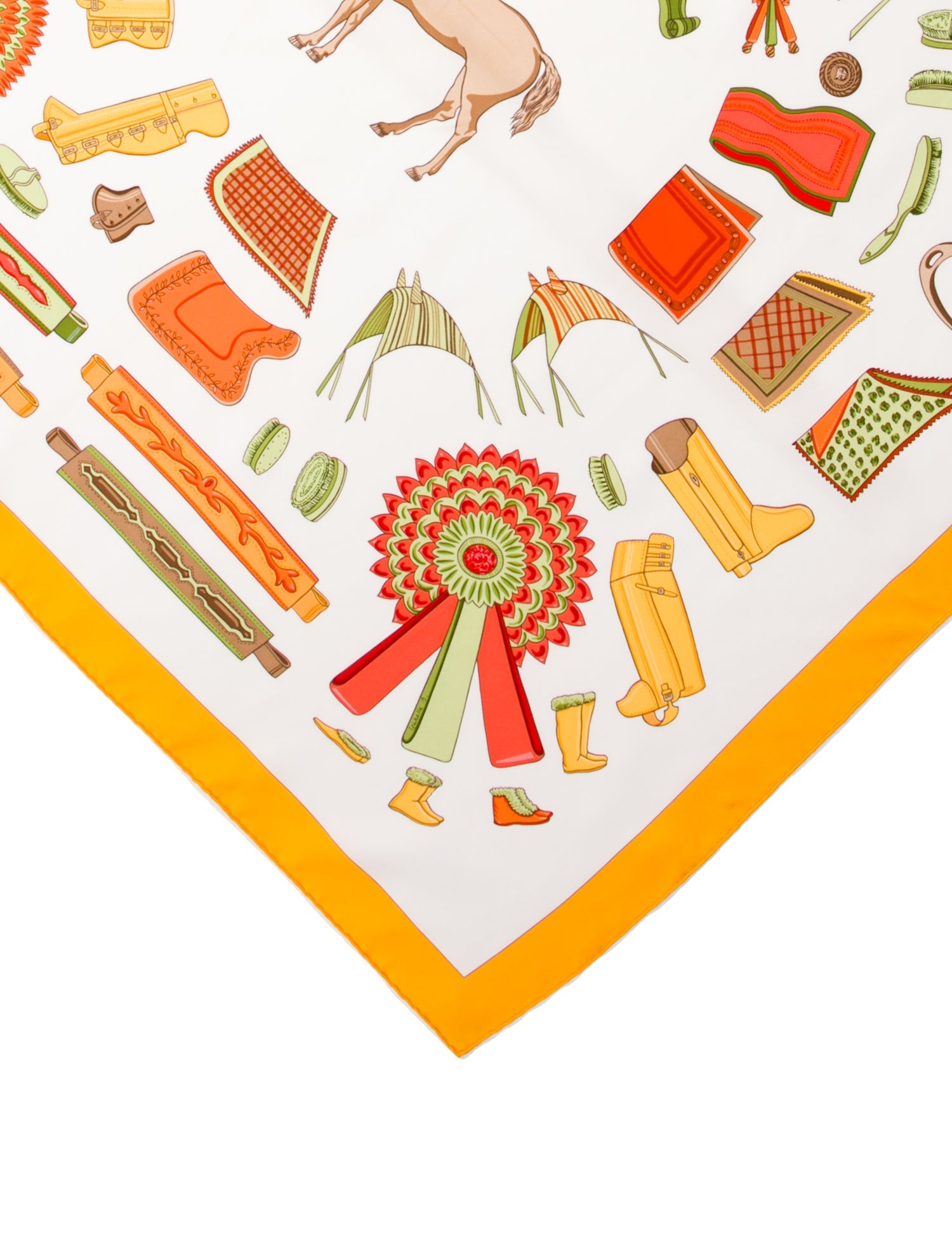 Hermès Albums De Colportage Silk Scarf