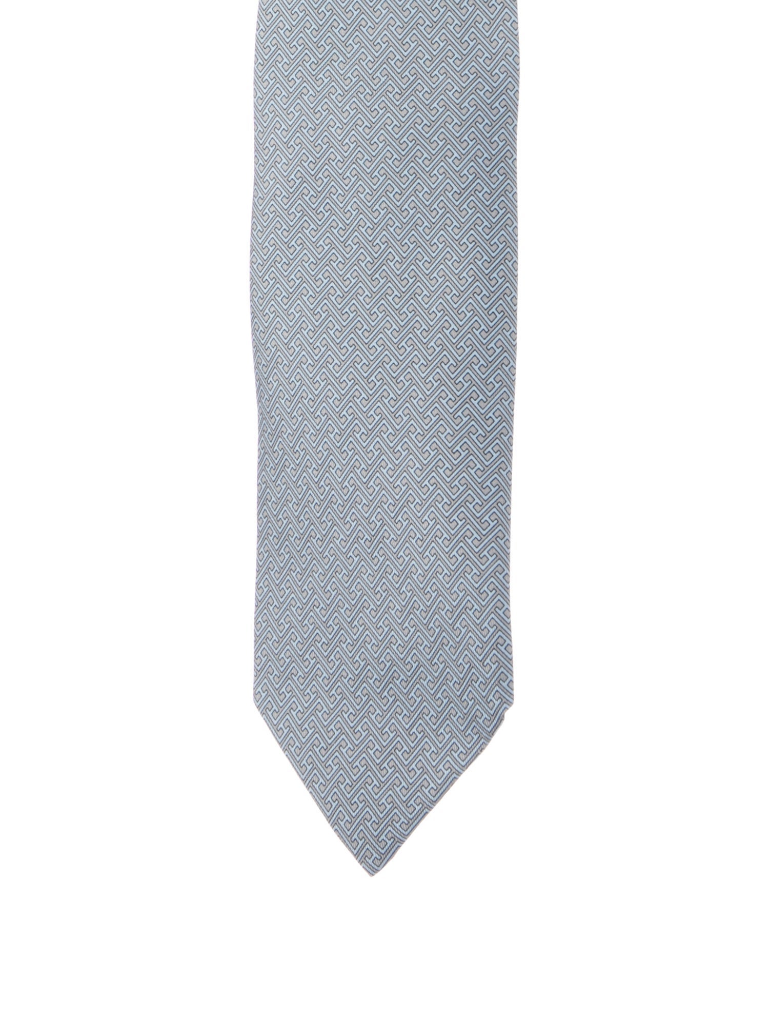 Hermès Silk Patterned Tie