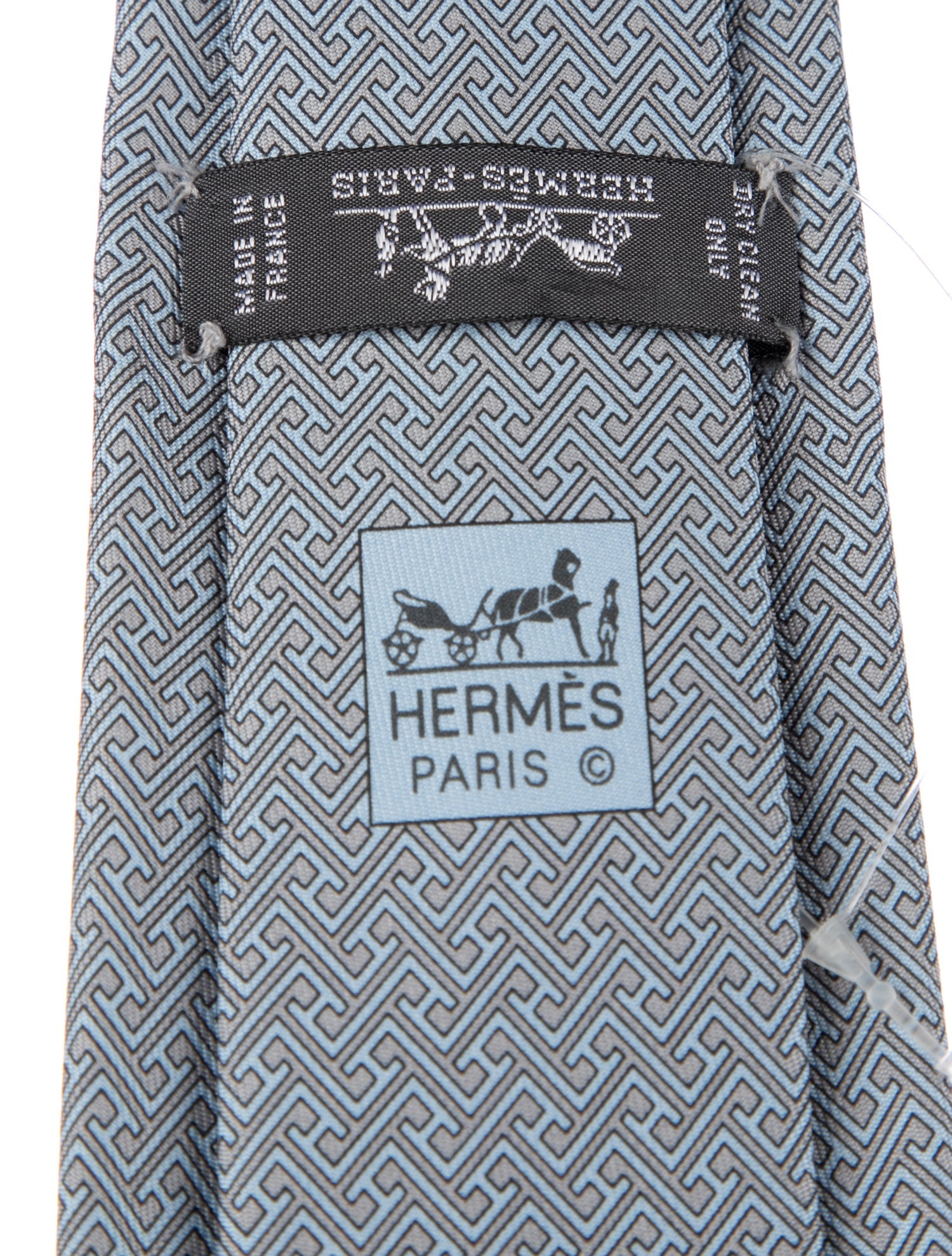 Hermès Silk Patterned Tie