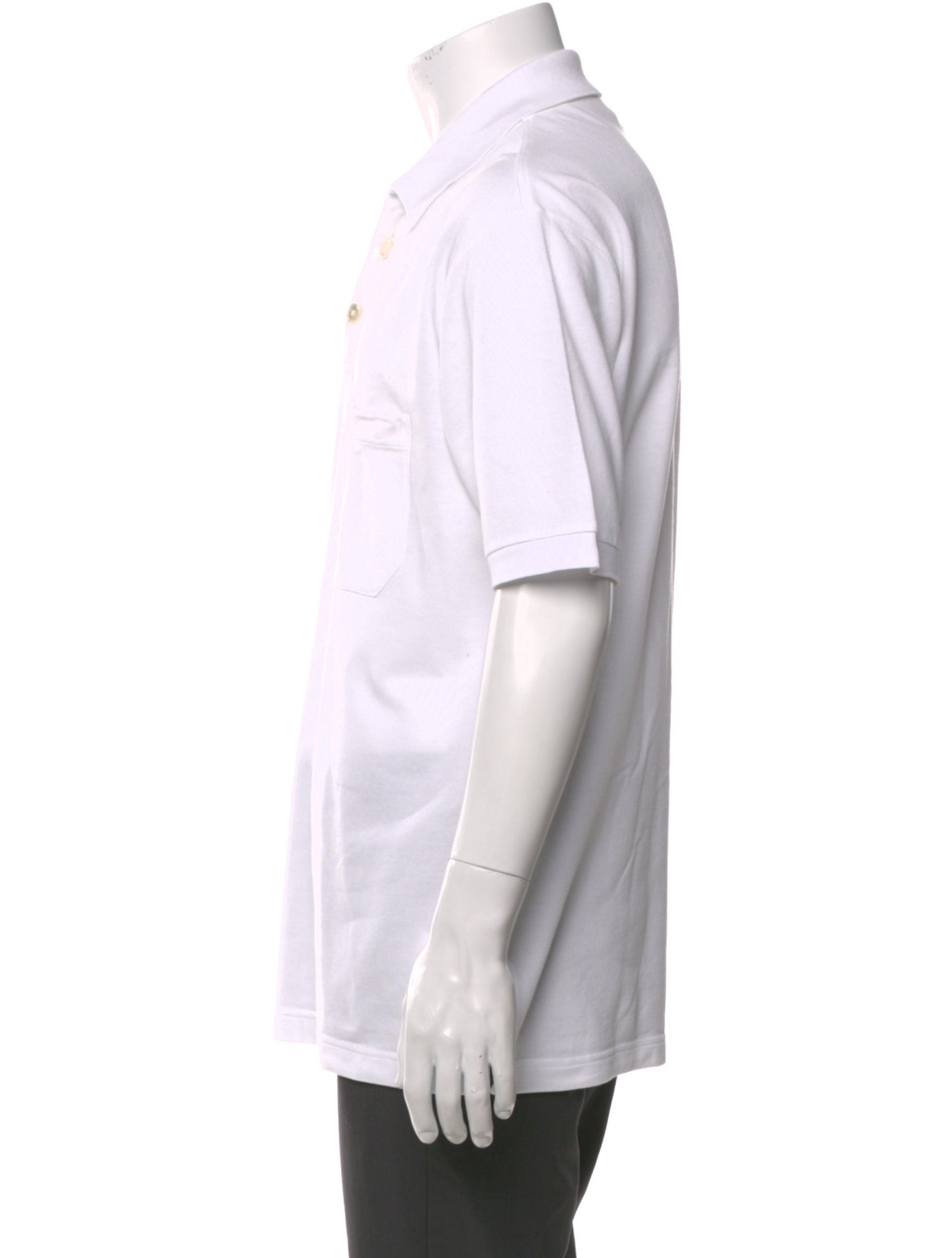 Hermès Vintage Crew Neck Polo Shirt