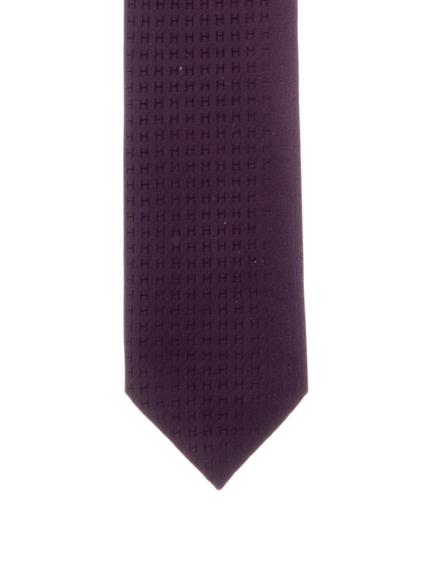 Hermès Silk Pattern Tie