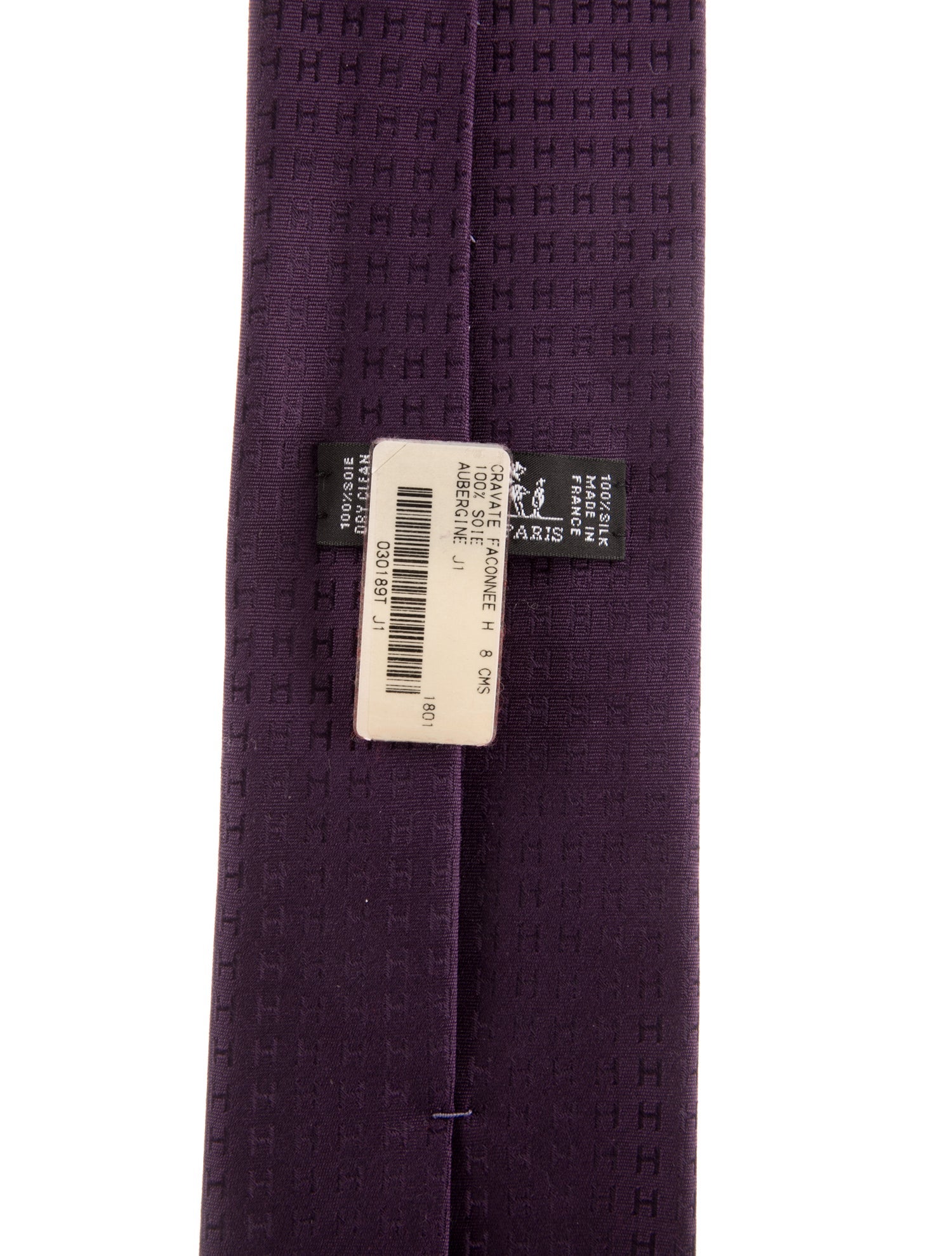 Hermès Silk Pattern Tie