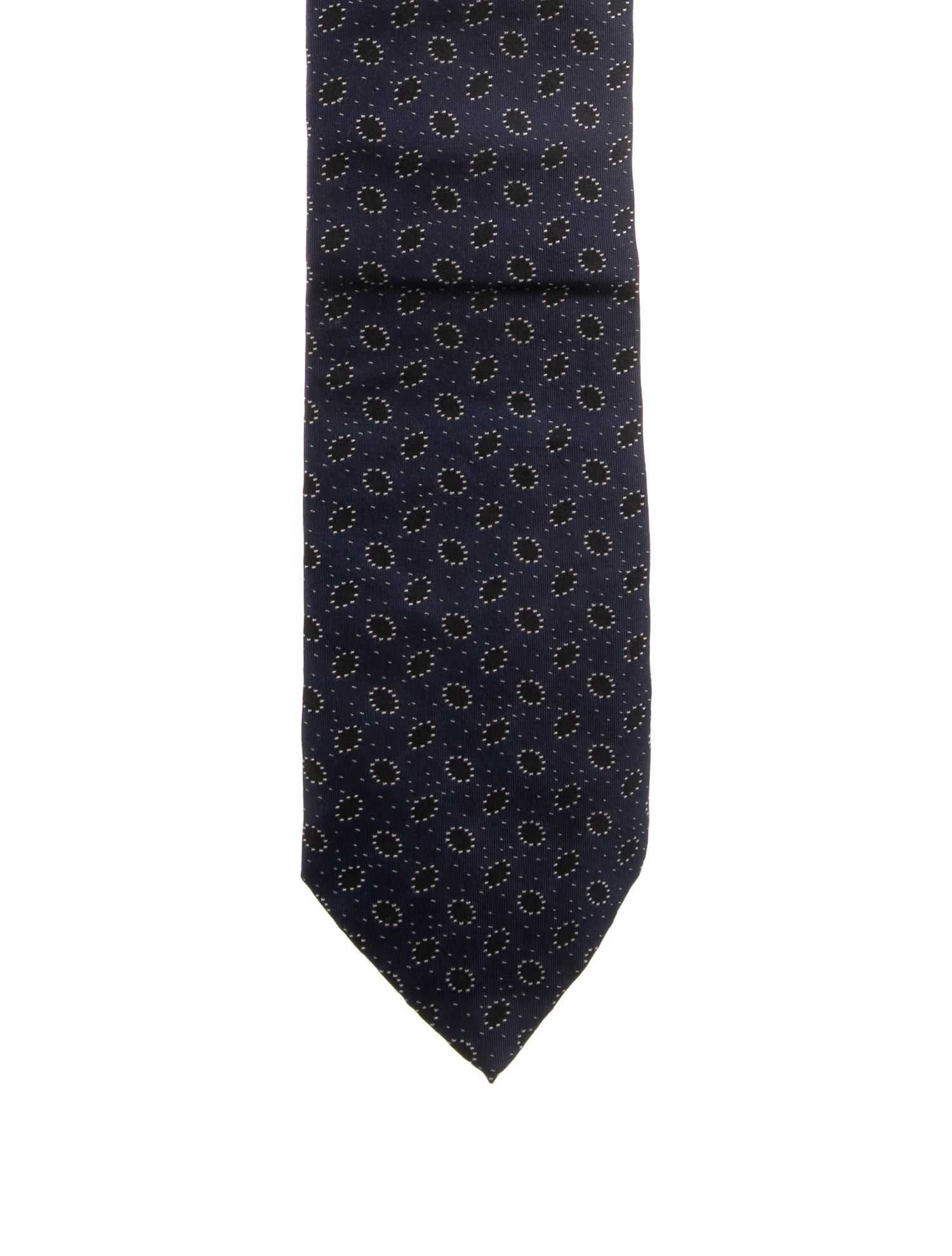 Hermès Silk Patterned Tie