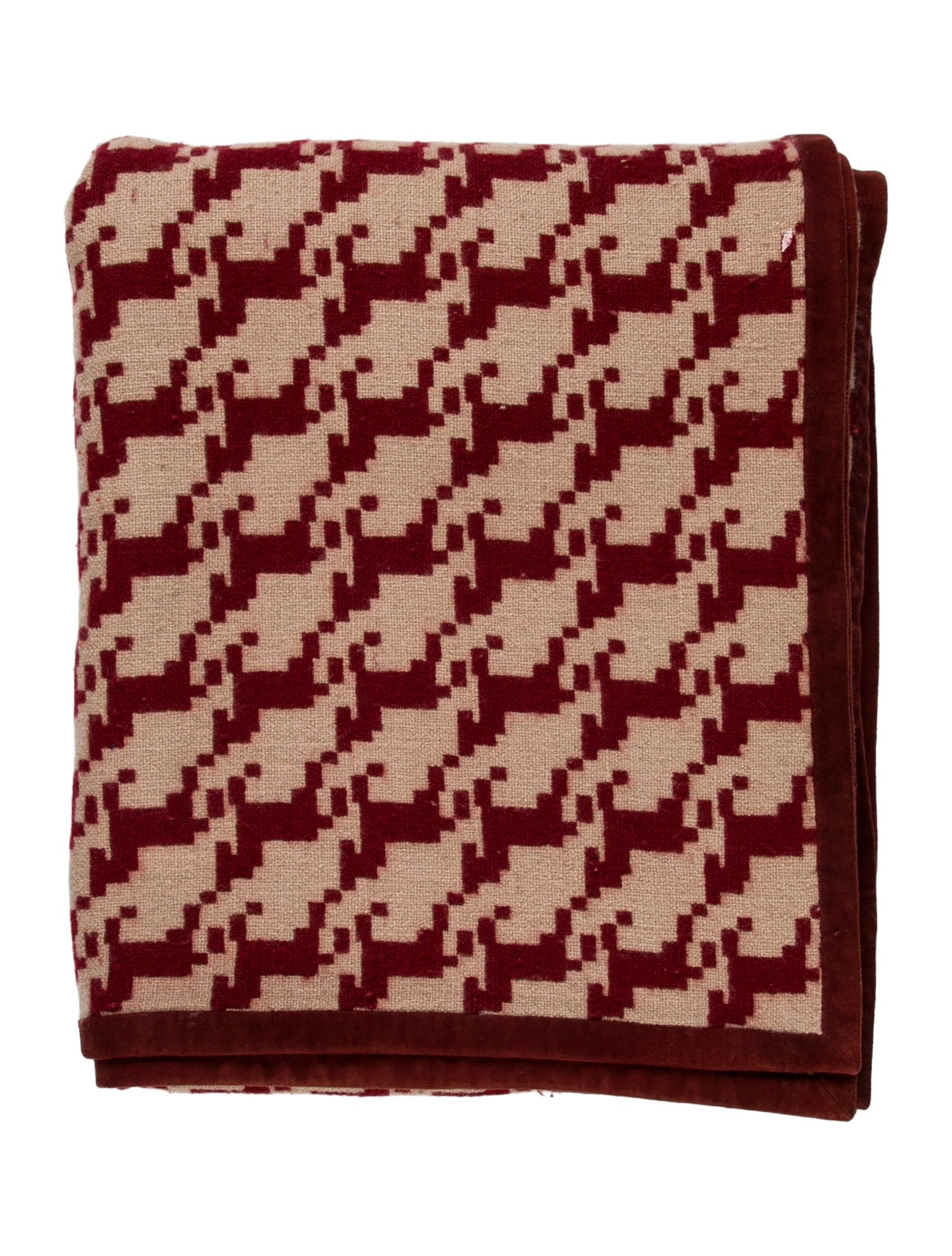 Hermès Cheval Pixel Throw Blanket