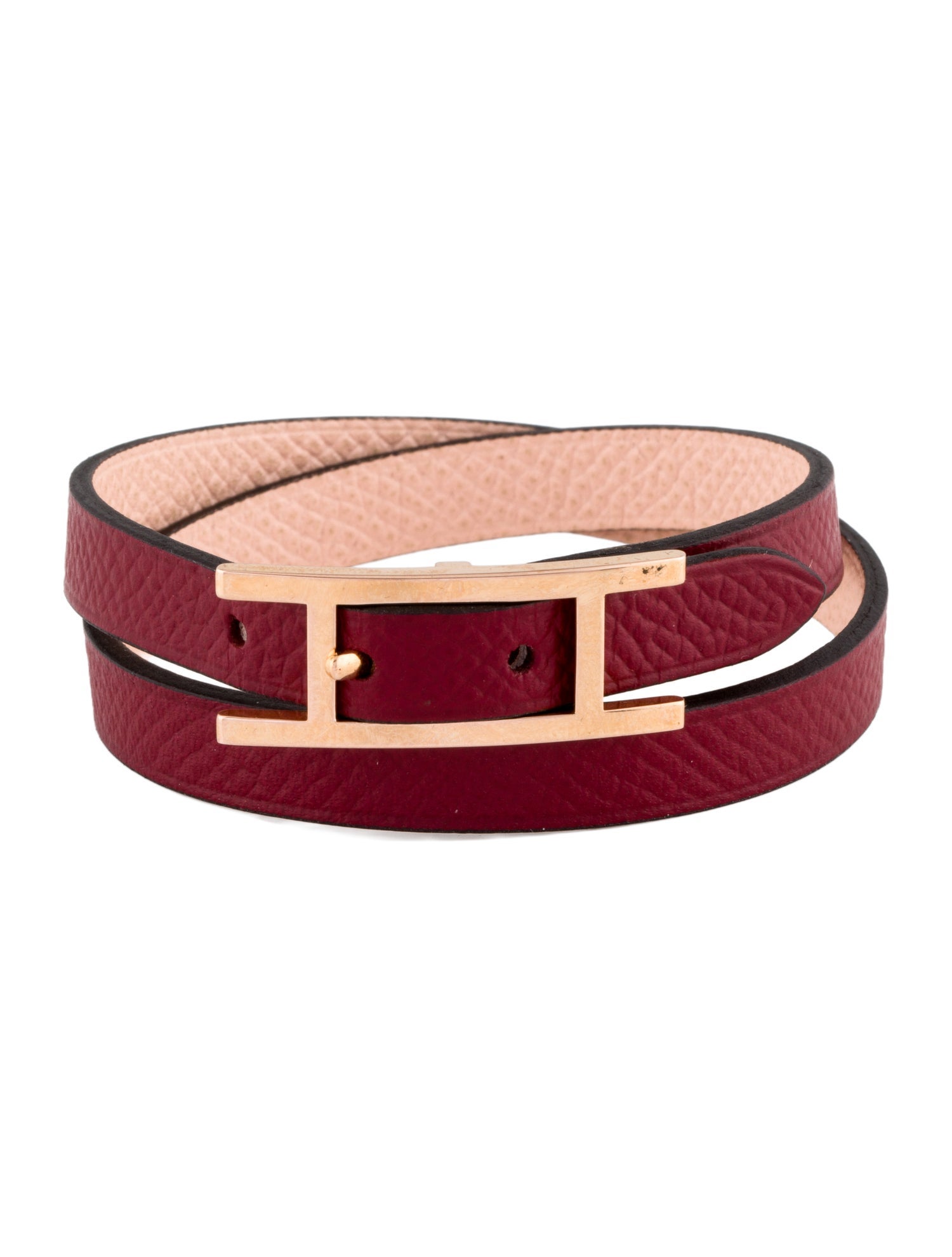 Hermès Behapi Double Tour Wrap Bracelet