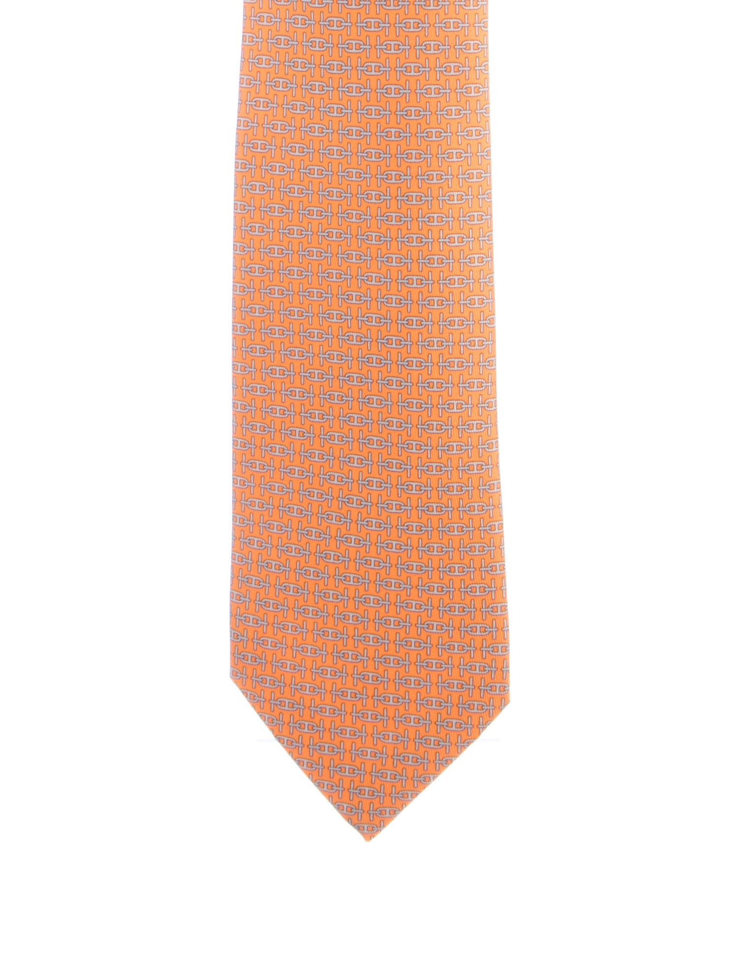 Hermès Silk Patterned Tie