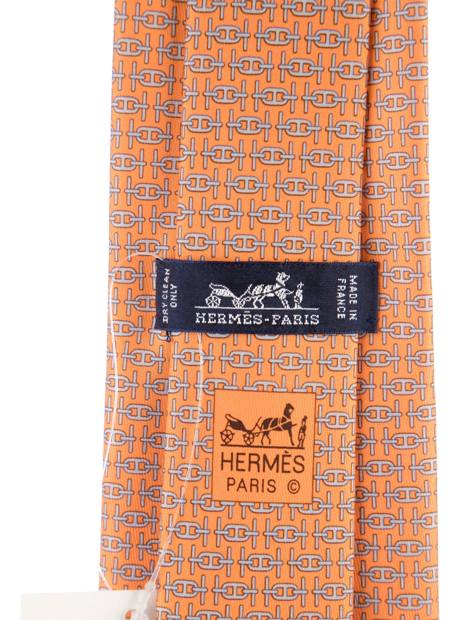 Hermès Silk Patterned Tie